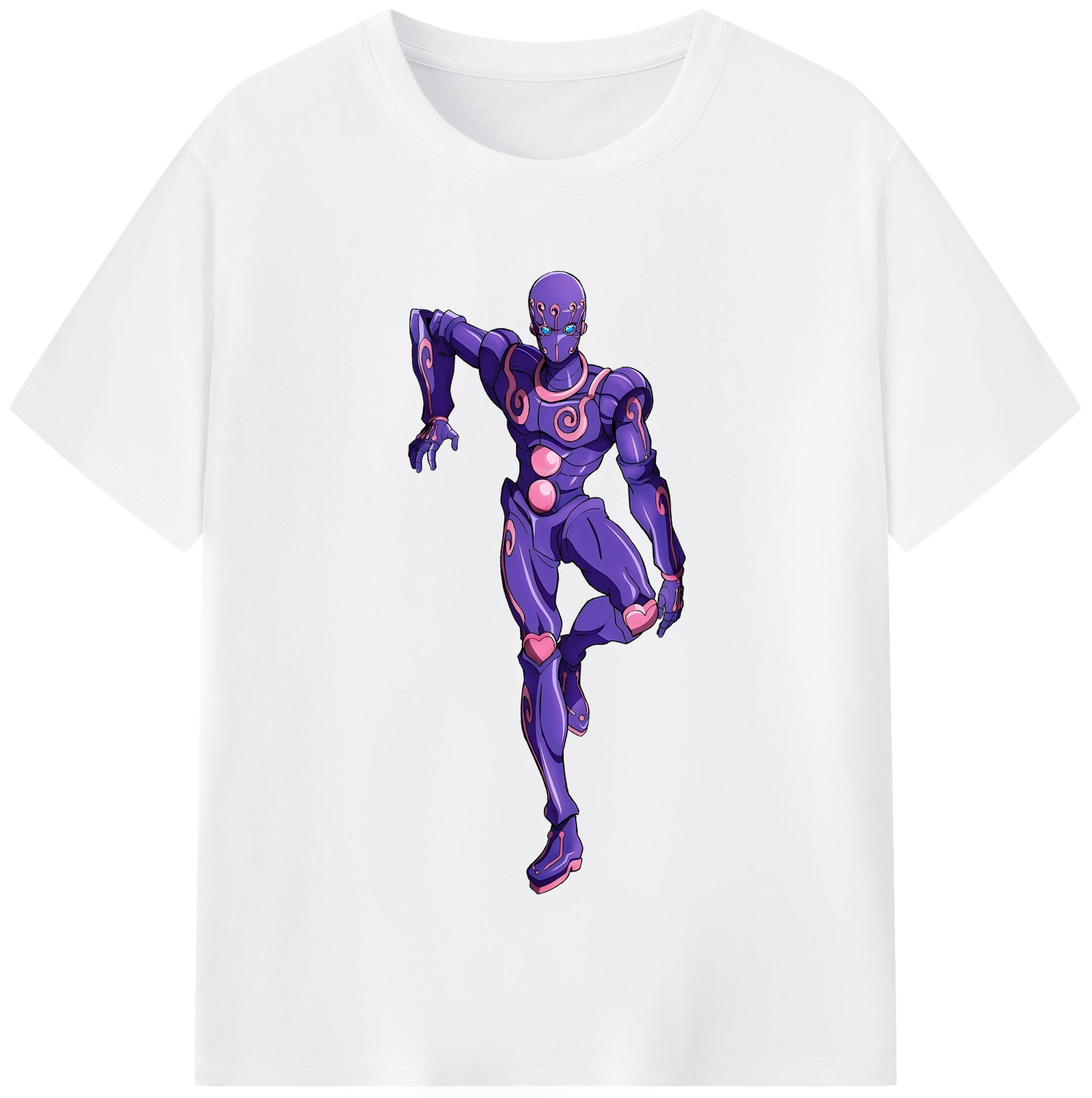 （画像用） ジョジョの奇妙な冒険 JoJo's Bizarre Adventure 綿100％半袖Tシャツ（フロントプリント）
