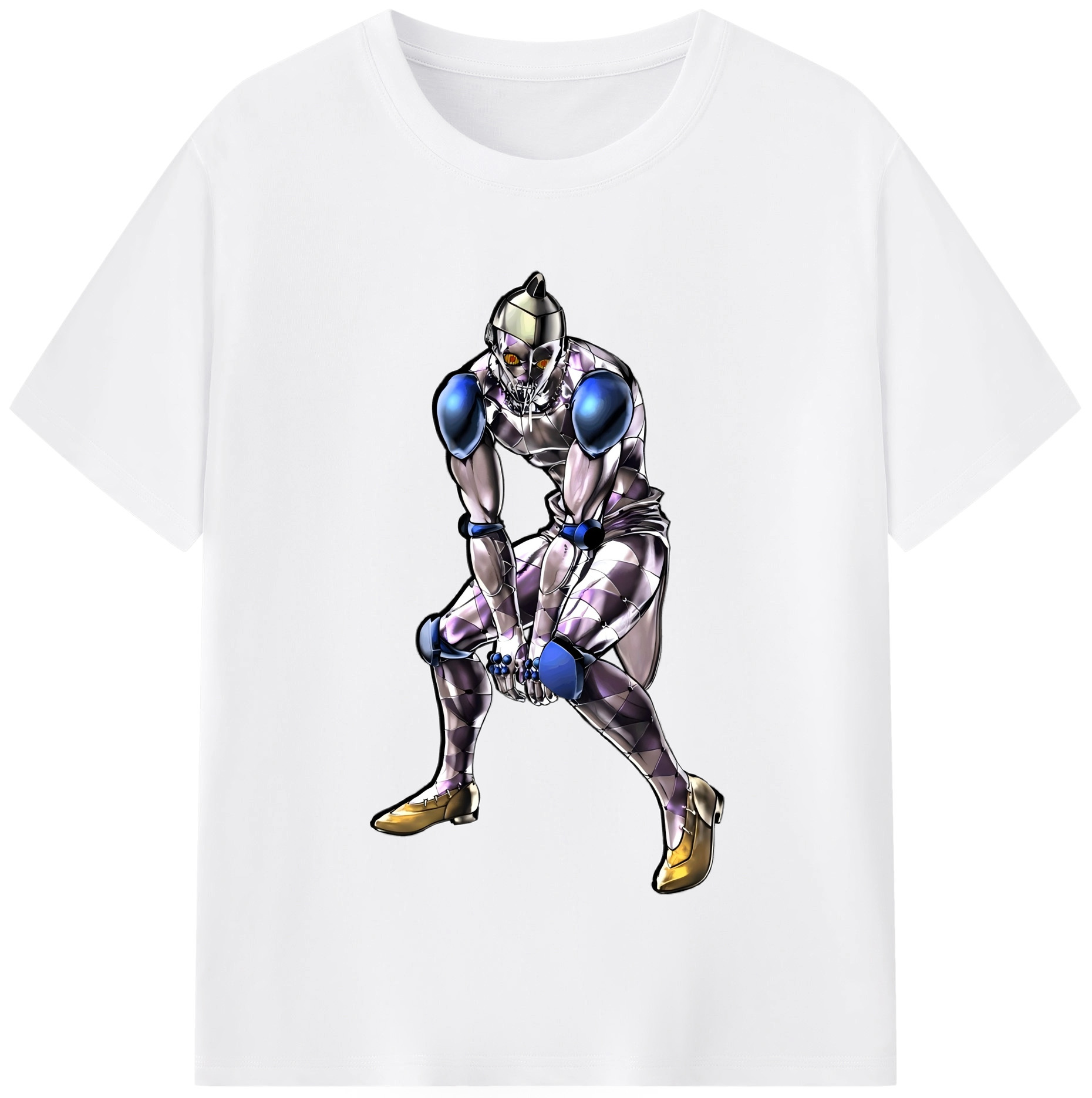 （画像用） ジョジョの奇妙な冒険 JoJo's Bizarre Adventure 綿100％半袖Tシャツ（フロントプリント）
