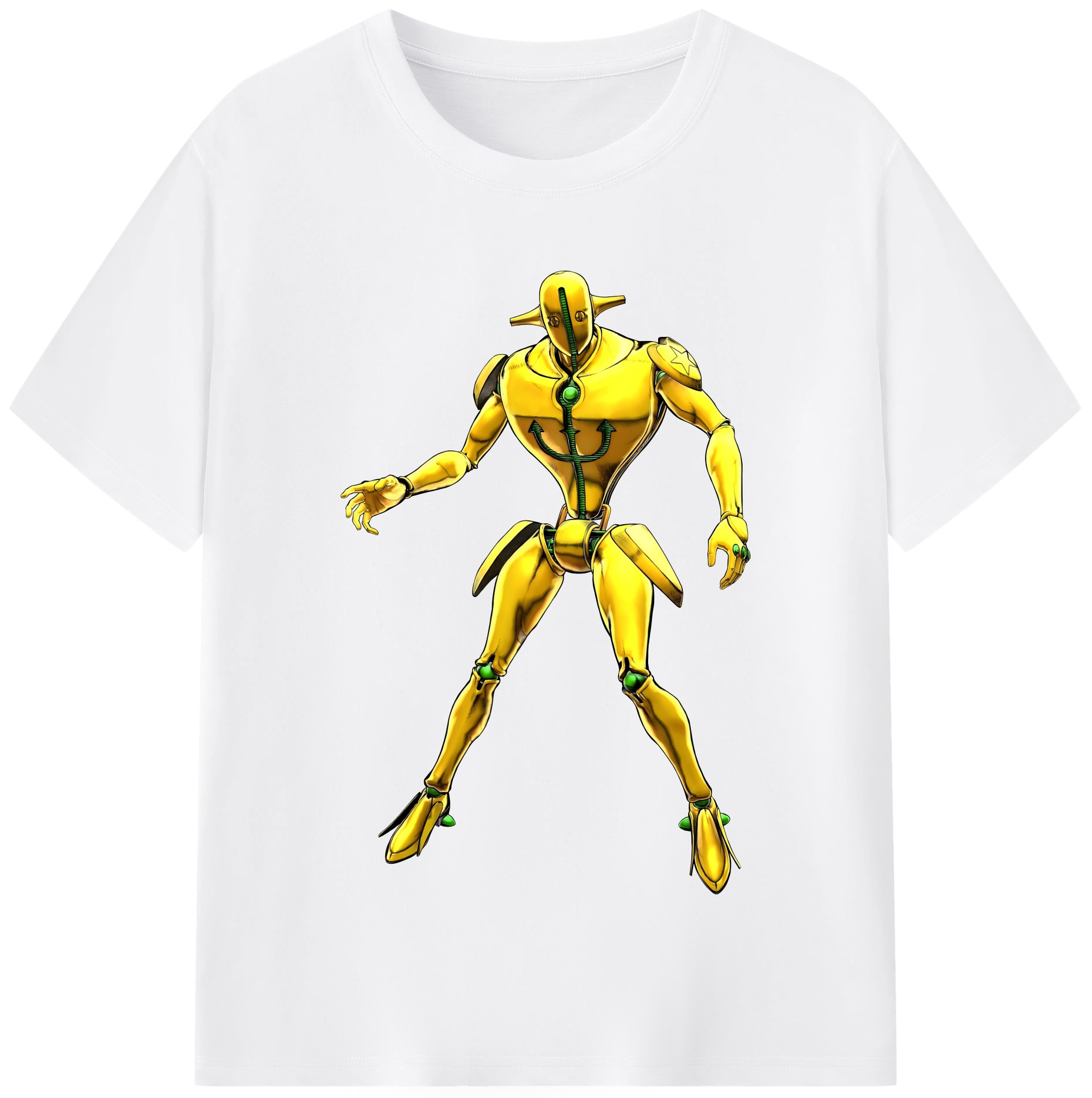（画像用） ジョジョの奇妙な冒険 JoJo's Bizarre Adventure 綿100％半袖Tシャツ（フロントプリント）
