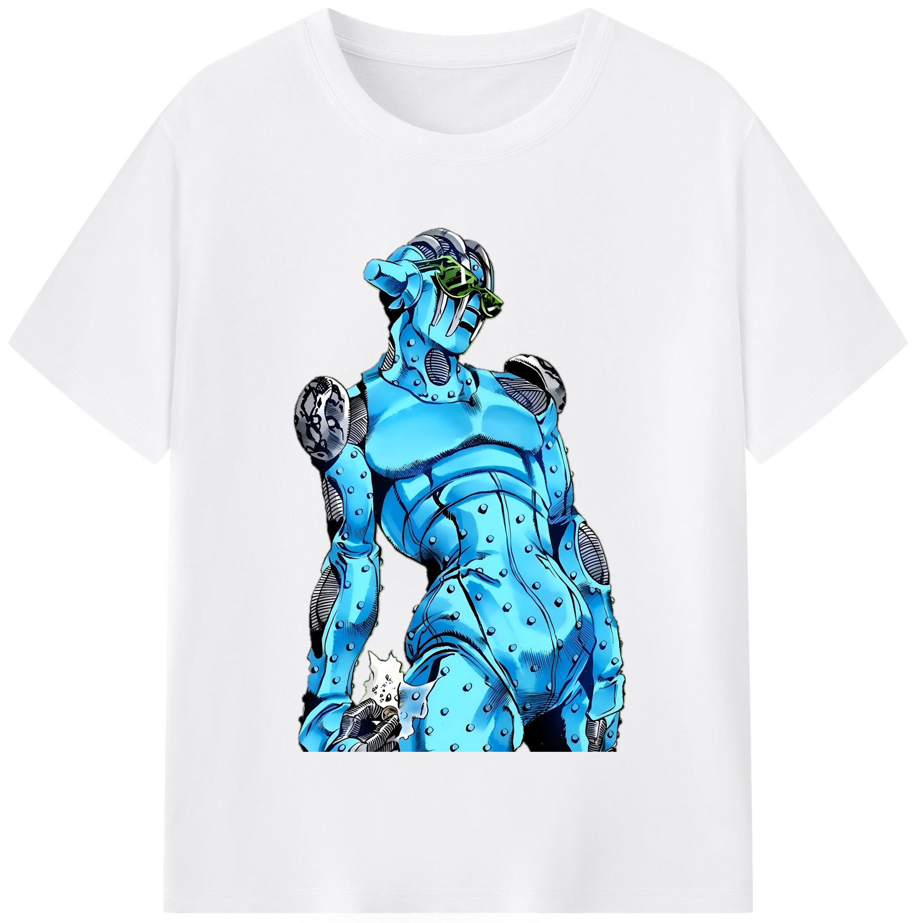 （画像用） ジョジョの奇妙な冒険 JoJo's Bizarre Adventure 綿100％半袖Tシャツ（フロントプリント）