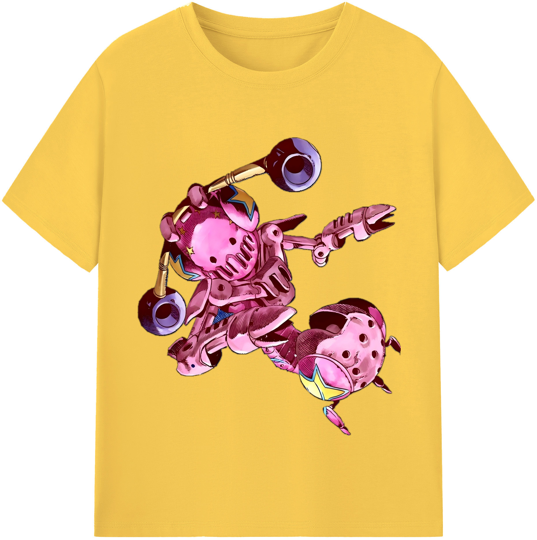 （画像用） ジョジョの奇妙な冒険 ジョナサン?ジョースター JoJo's Bizarre Adventure Jonathan Joestar 綿100％半袖Tシャツ（フロントプリント）
