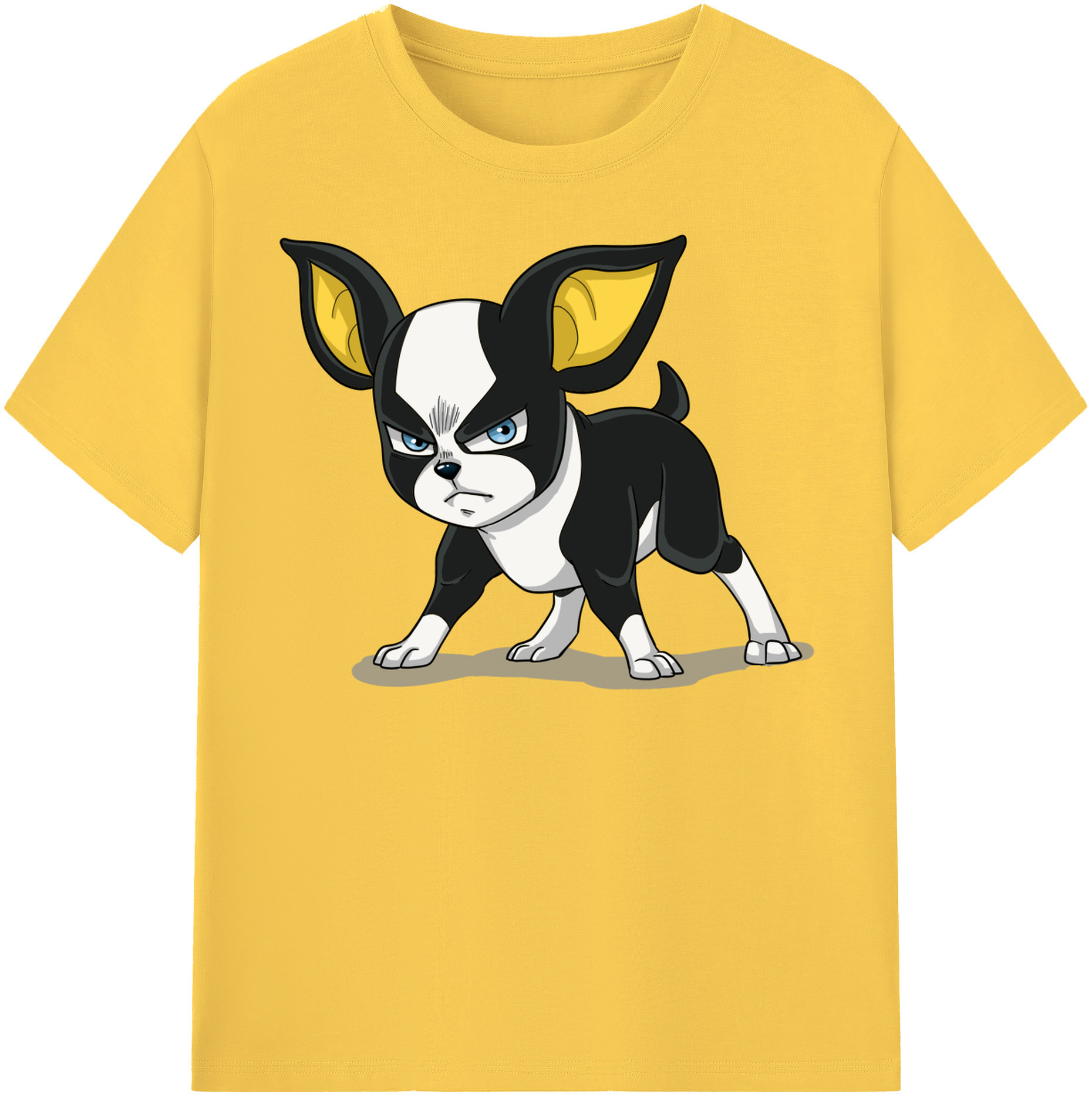 （画像用） ジョジョの奇妙な冒険 イギー JoJo's Bizarre Adventure Iggy 綿100％半袖Tシャツ（フロントプリント）