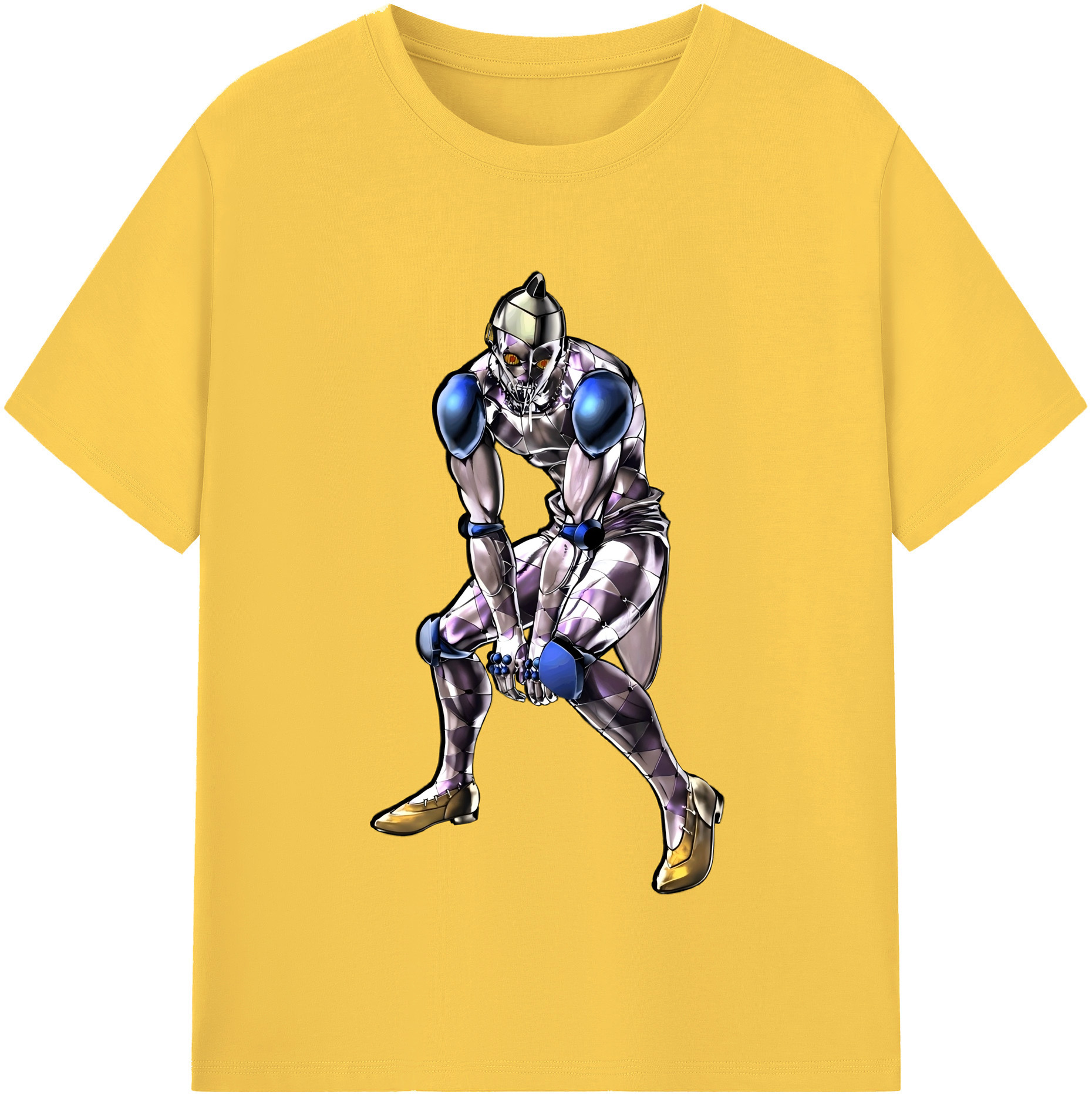 （画像用） ジョジョの奇妙な冒険 JoJo's Bizarre Adventure 綿100％半袖Tシャツ（フロントプリント）