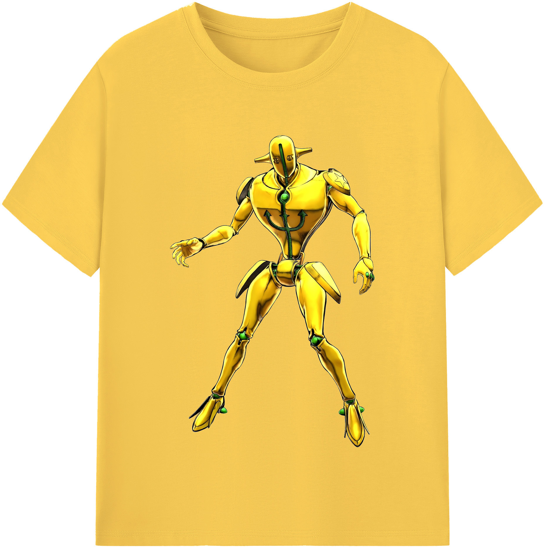 （画像用） ジョジョの奇妙な冒険 JoJo's Bizarre Adventure 綿100％半袖Tシャツ（フロントプリント）