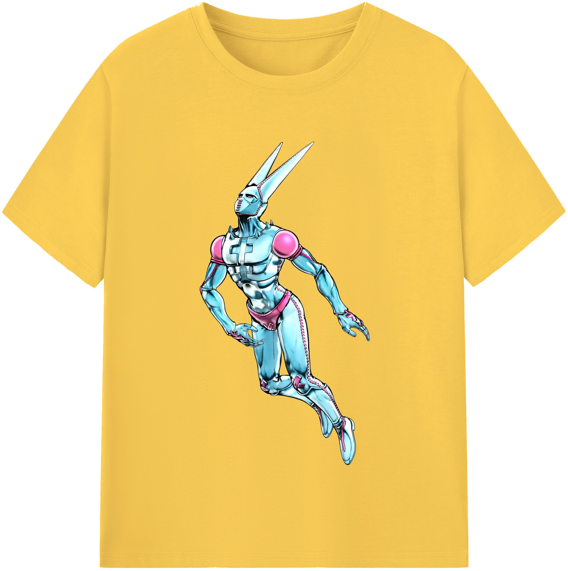 （画像用） ジョジョの奇妙な冒険 JoJo's Bizarre Adventure 綿100％半袖Tシャツ（フロントプリント）