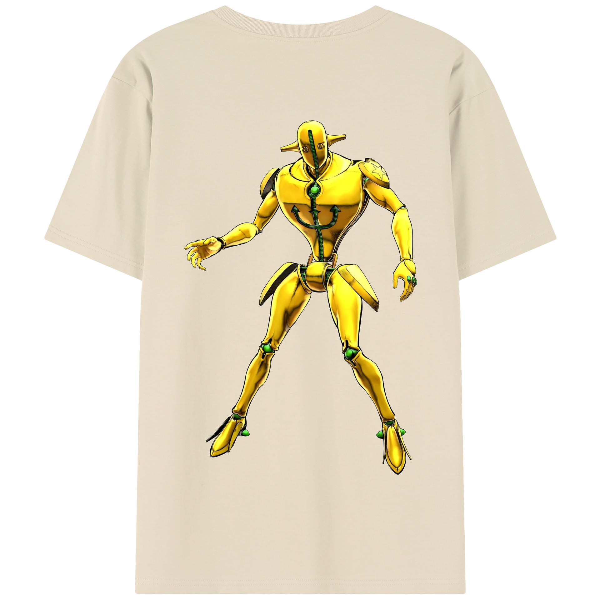 （画像用） ジョジョの奇妙な冒険 JoJo's Bizarre Adventure 綿100％半袖Tシャツ（背面プリント）