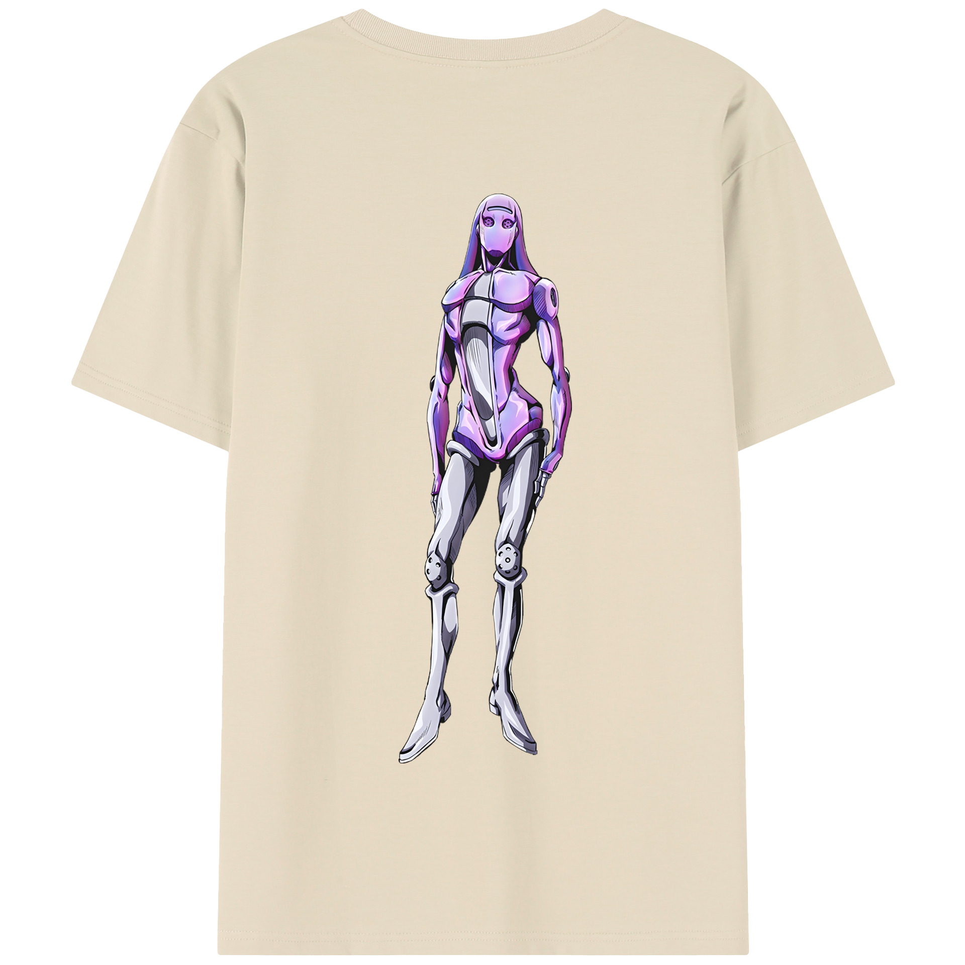 （画像用） ジョジョの奇妙な冒険 JoJo's Bizarre Adventure 綿100％半袖Tシャツ（背面プリント）