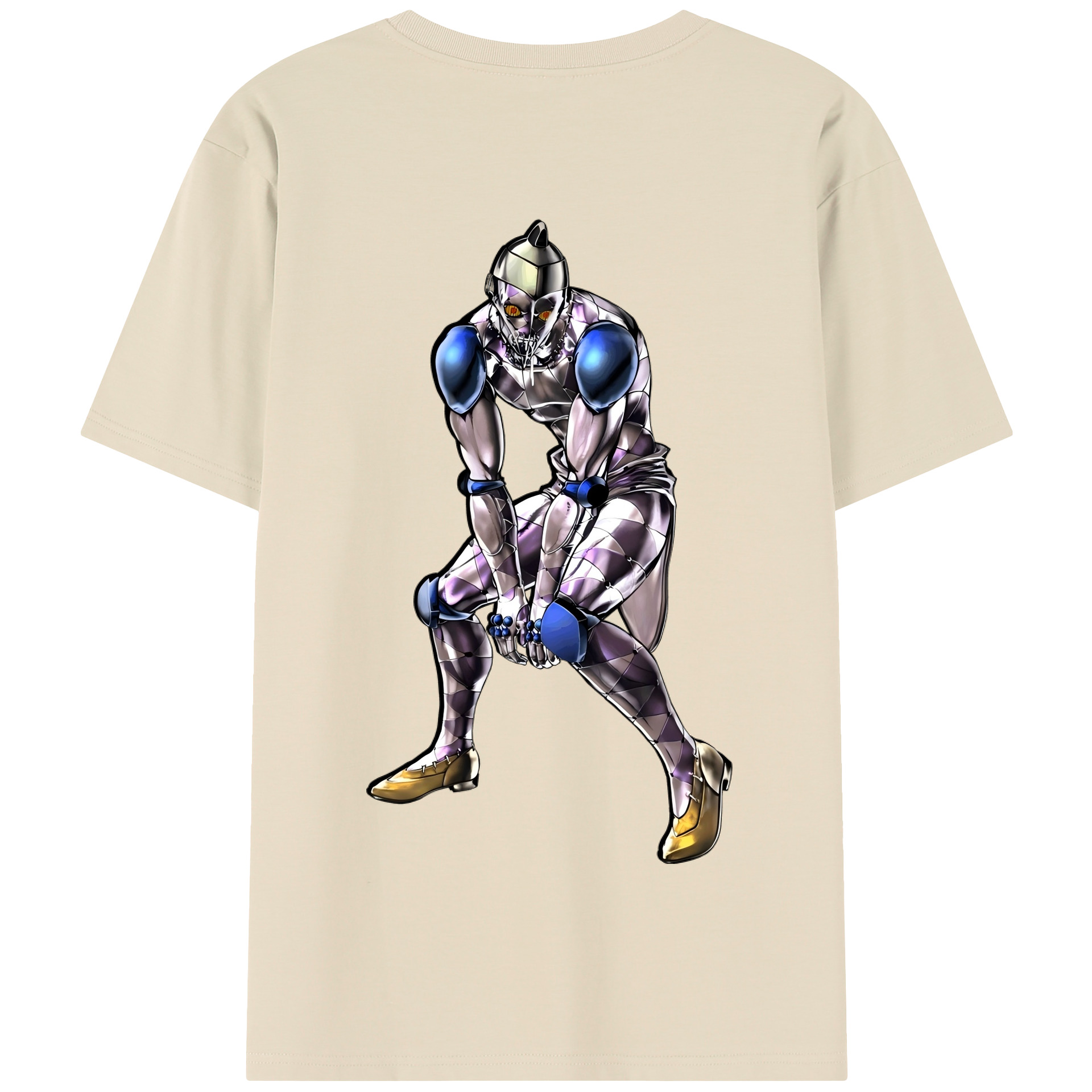 （画像用） ジョジョの奇妙な冒険 JoJo's Bizarre Adventure 綿100％半袖Tシャツ（背面プリント）