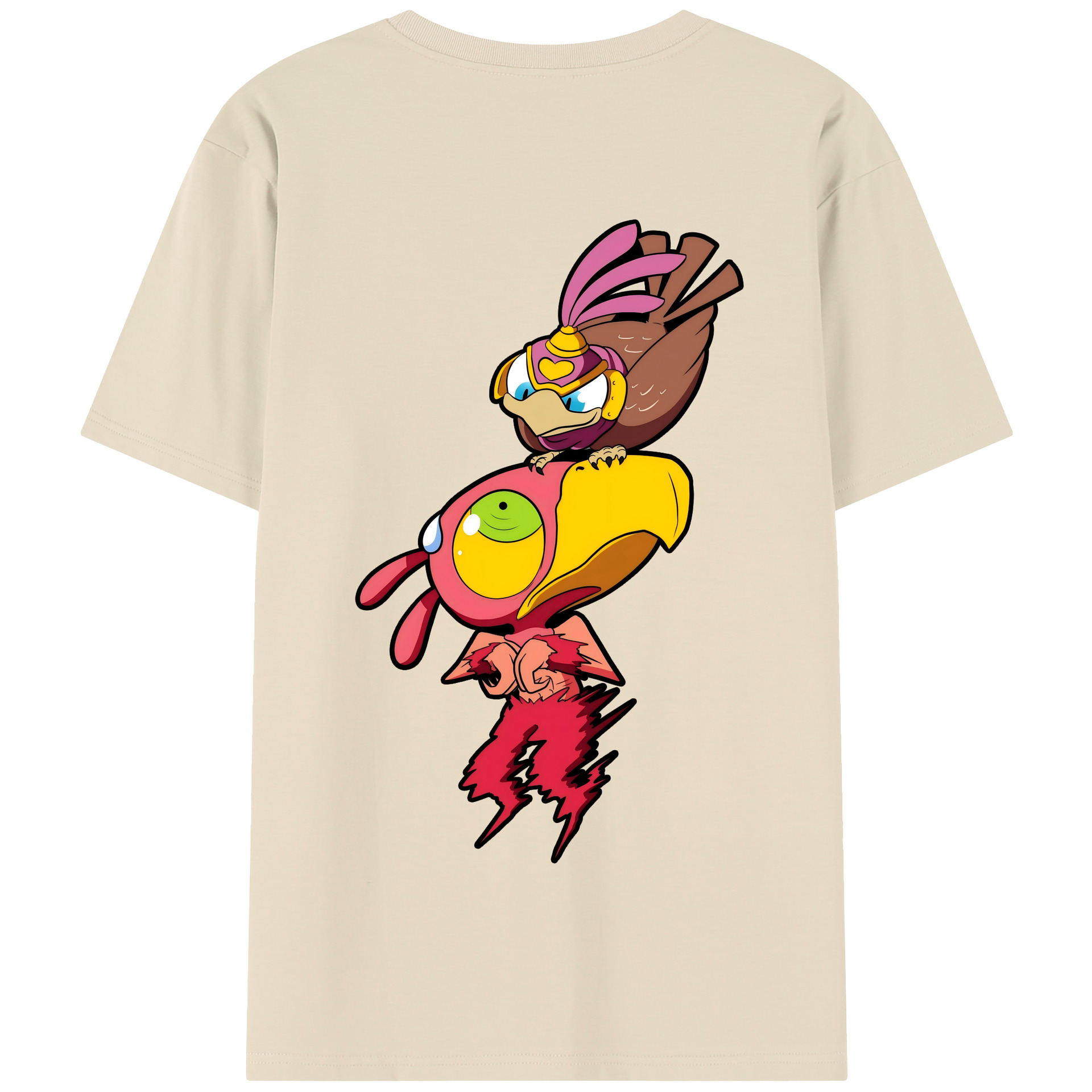 （画像用） ジョジョの奇妙な冒険 JoJo's Bizarre Adventure 綿100％半袖Tシャツ（背面プリント）