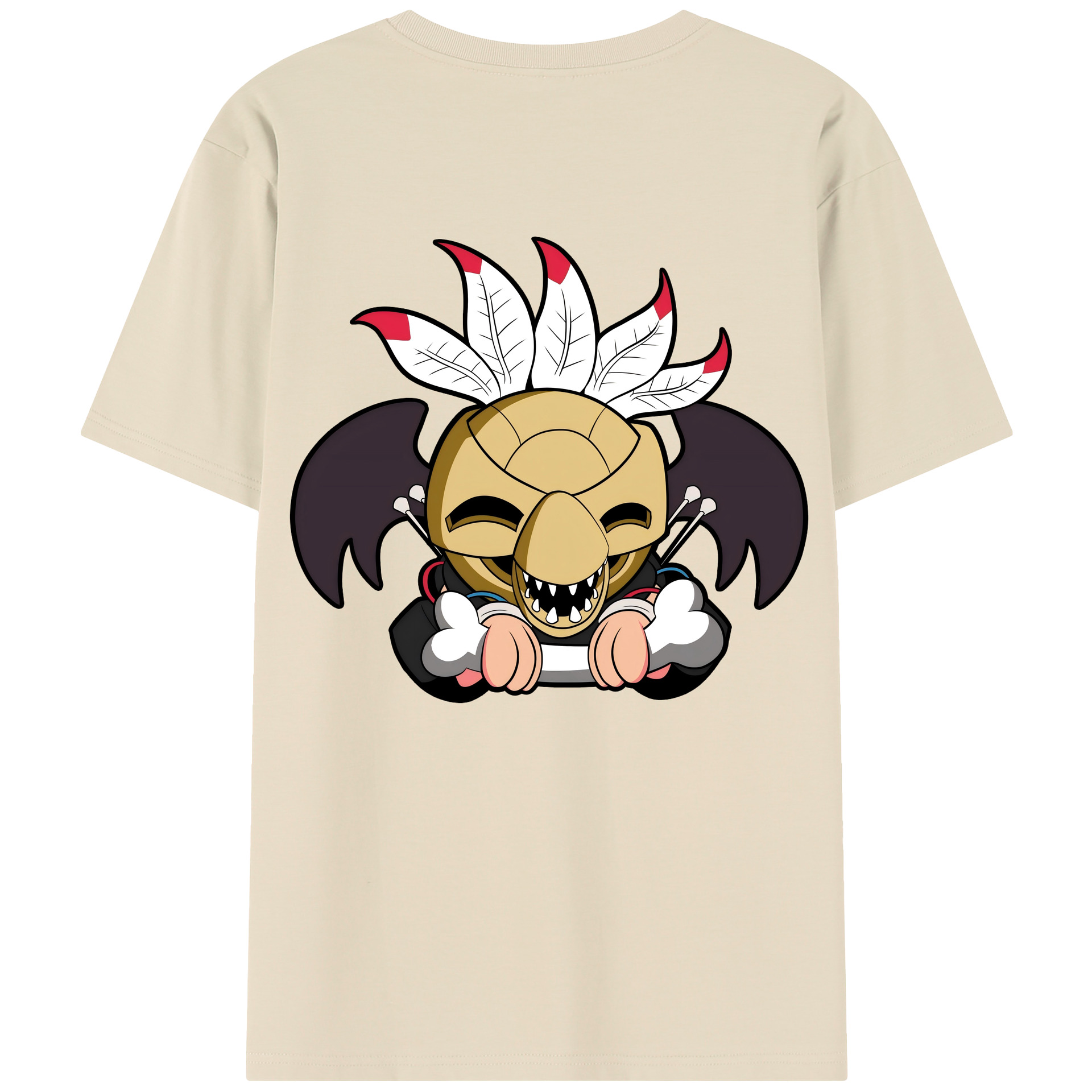 （画像用） ジョジョの奇妙な冒険 JoJo's Bizarre Adventure 綿100％半袖Tシャツ（背面プリント）