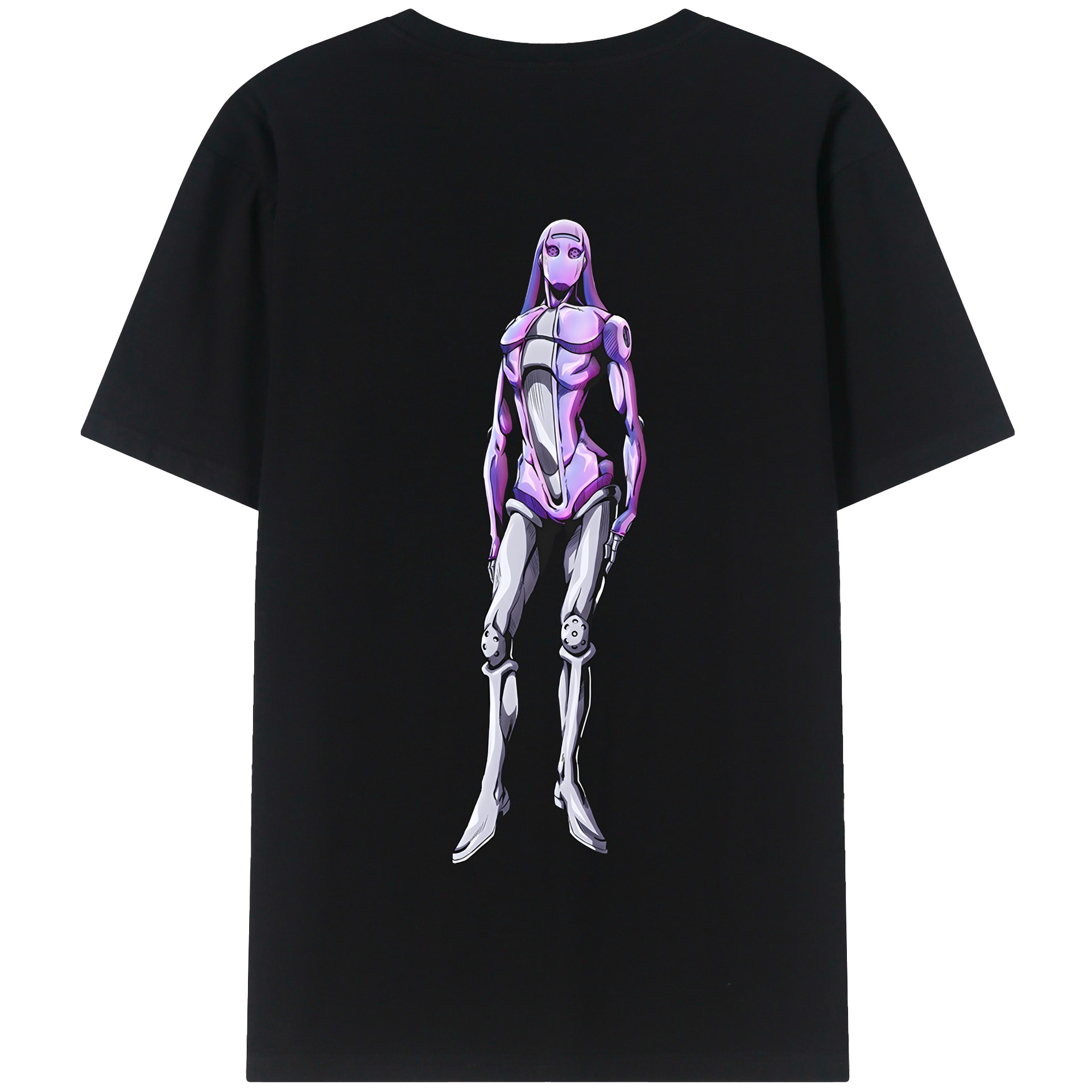 （画像用） ジョジョの奇妙な冒険 JoJo's Bizarre Adventure 綿100％半袖Tシャツ（背面プリント）