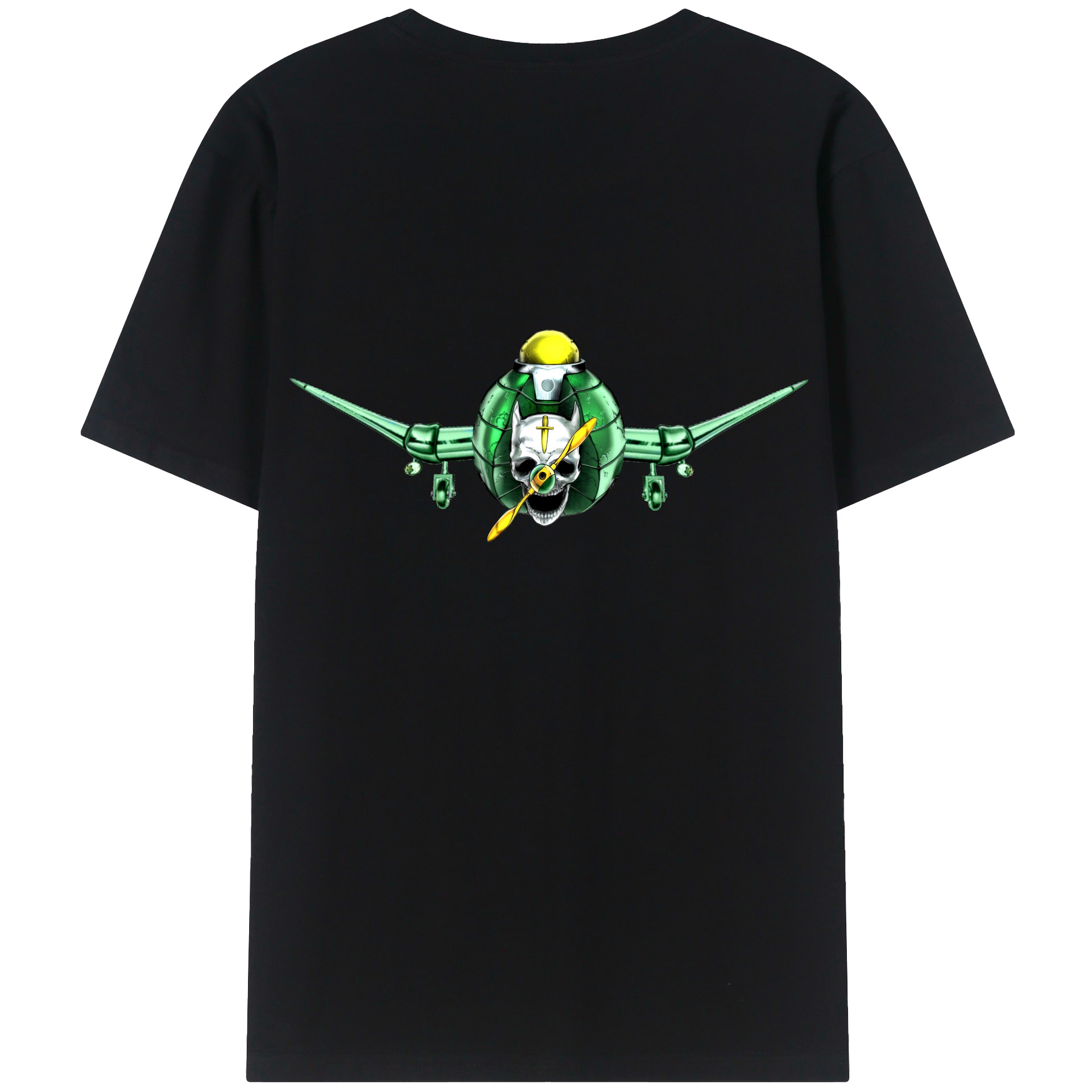 （画像用） ジョジョの奇妙な冒険 ナランチャ?ギルガ JoJo's Bizarre Adventure Narancia Ghirga 綿100％半袖Tシャツ（背面プリント）