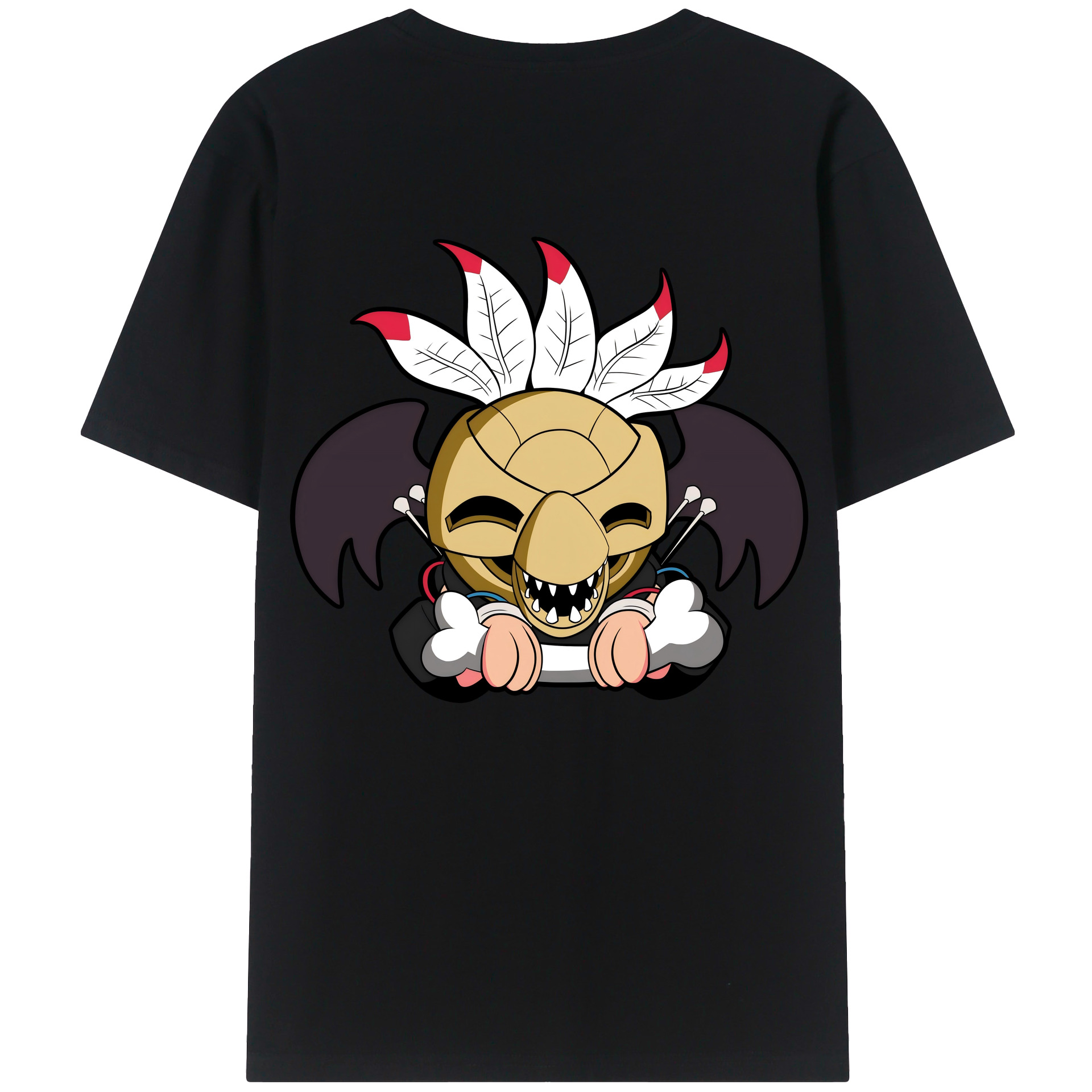 （画像用） ジョジョの奇妙な冒険 JoJo's Bizarre Adventure 綿100％半袖Tシャツ（背面プリント）