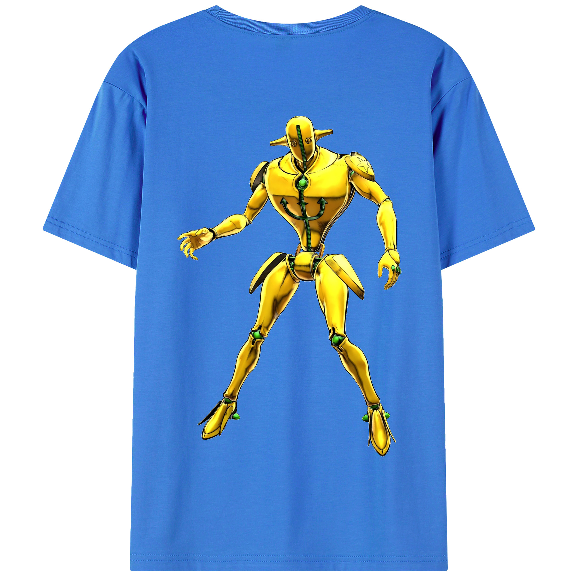 （画像用） ジョジョの奇妙な冒険 JoJo's Bizarre Adventure 綿100％半袖Tシャツ（背面プリント）
