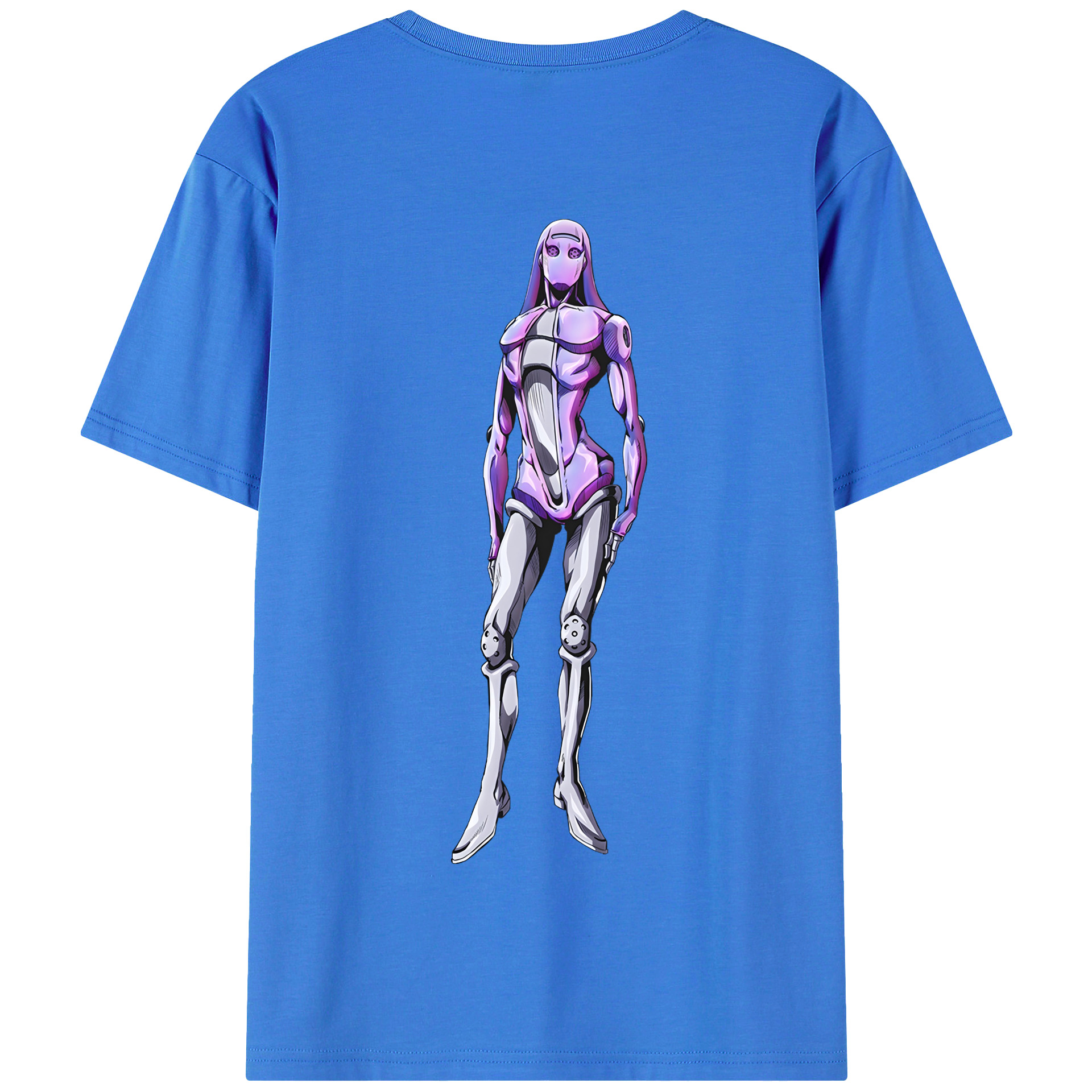 （画像用） ジョジョの奇妙な冒険 JoJo's Bizarre Adventure 綿100％半袖Tシャツ（背面プリント）