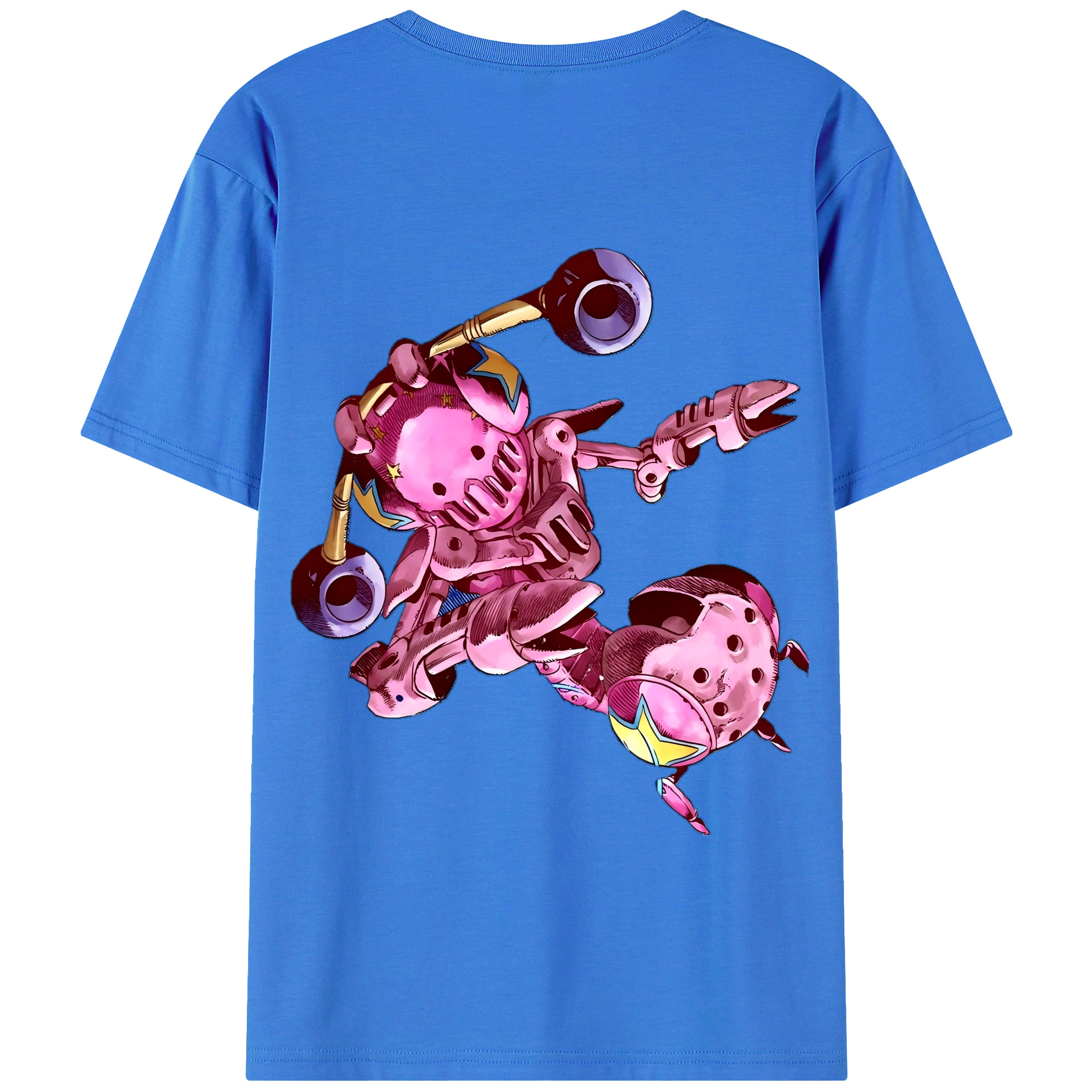 （画像用） ジョジョの奇妙な冒険 ジョナサン?ジョースター JoJo's Bizarre Adventure Jonathan Joestar 綿100％半袖Tシャツ（背面プリント）