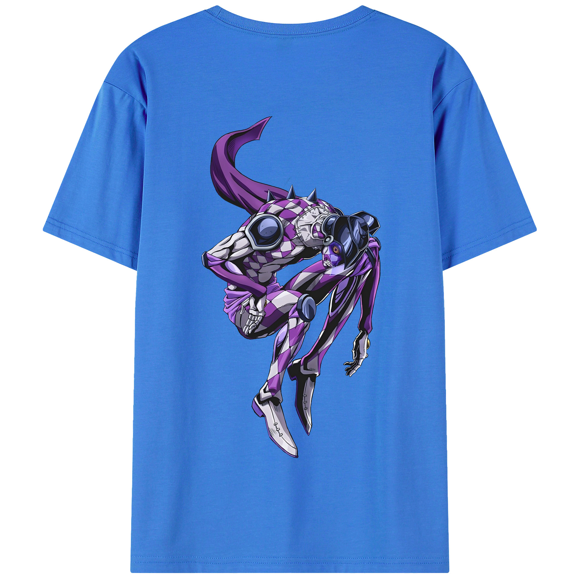 （画像用） ジョジョの奇妙な冒険 パンナコッタ?フー JoJo's Bizarre Adventure Pannacotta Fugo 綿100％半袖Tシャツ（背面プリント）
