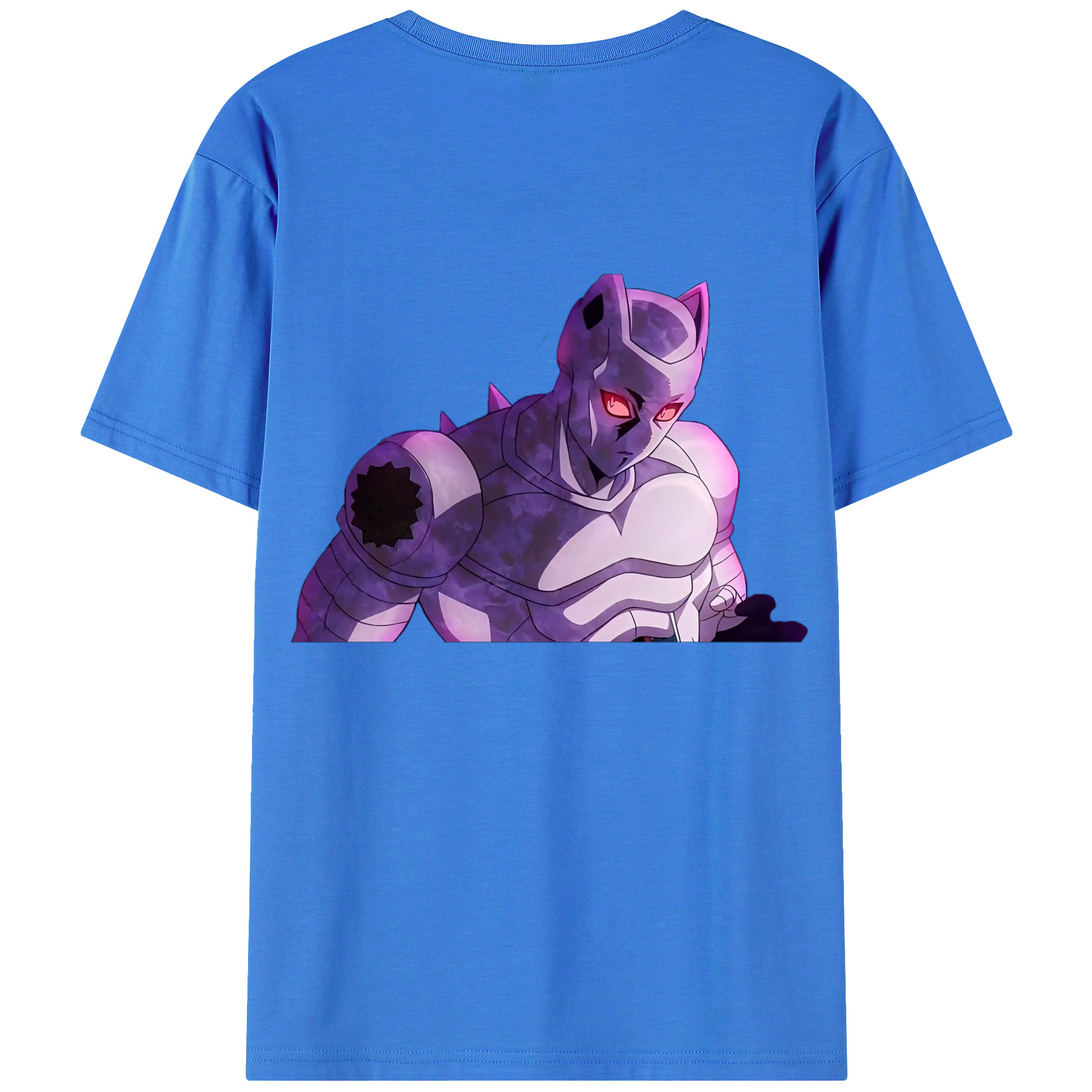 （画像用） ジョジョの奇妙な冒険 きら よしかげ JoJo's Bizarre Adventure Kira Yoshikage 綿100％半袖Tシャツ（背面プリント）