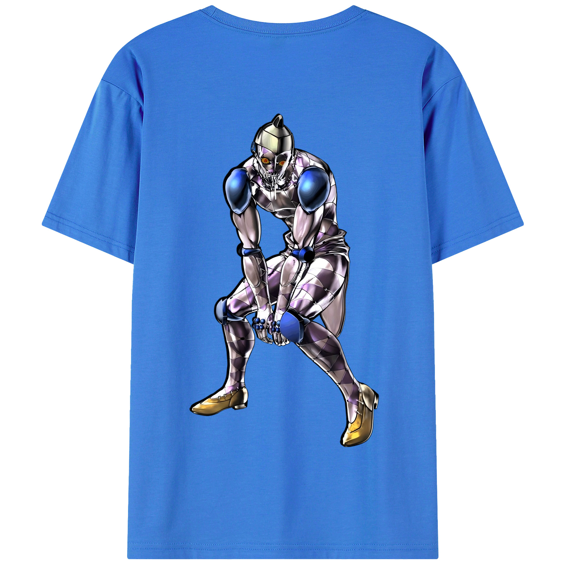 （画像用） ジョジョの奇妙な冒険 JoJo's Bizarre Adventure 綿100％半袖Tシャツ（背面プリント）