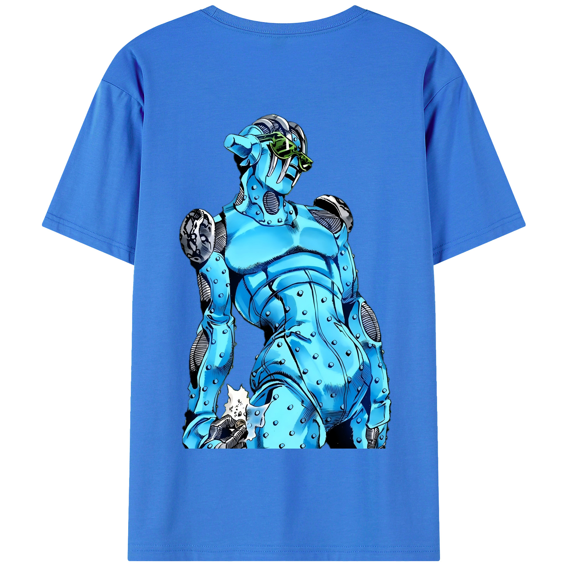 （画像用） ジョジョの奇妙な冒険 JoJo's Bizarre Adventure 綿100％半袖Tシャツ（背面プリント）