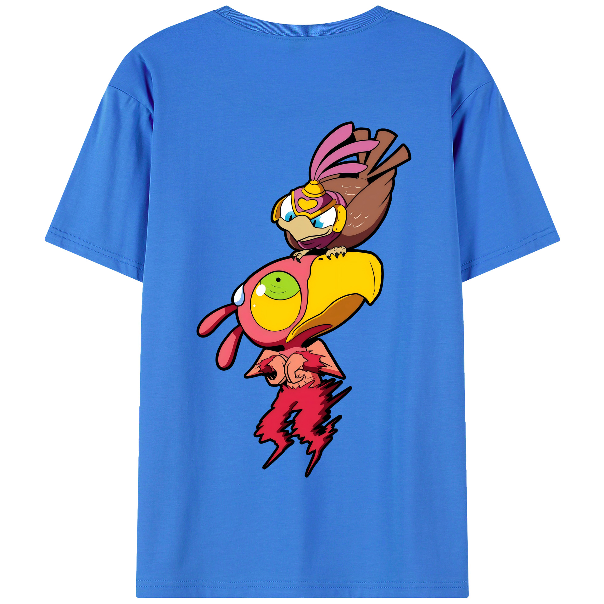 （画像用） ジョジョの奇妙な冒険 JoJo's Bizarre Adventure 綿100％半袖Tシャツ（背面プリント）