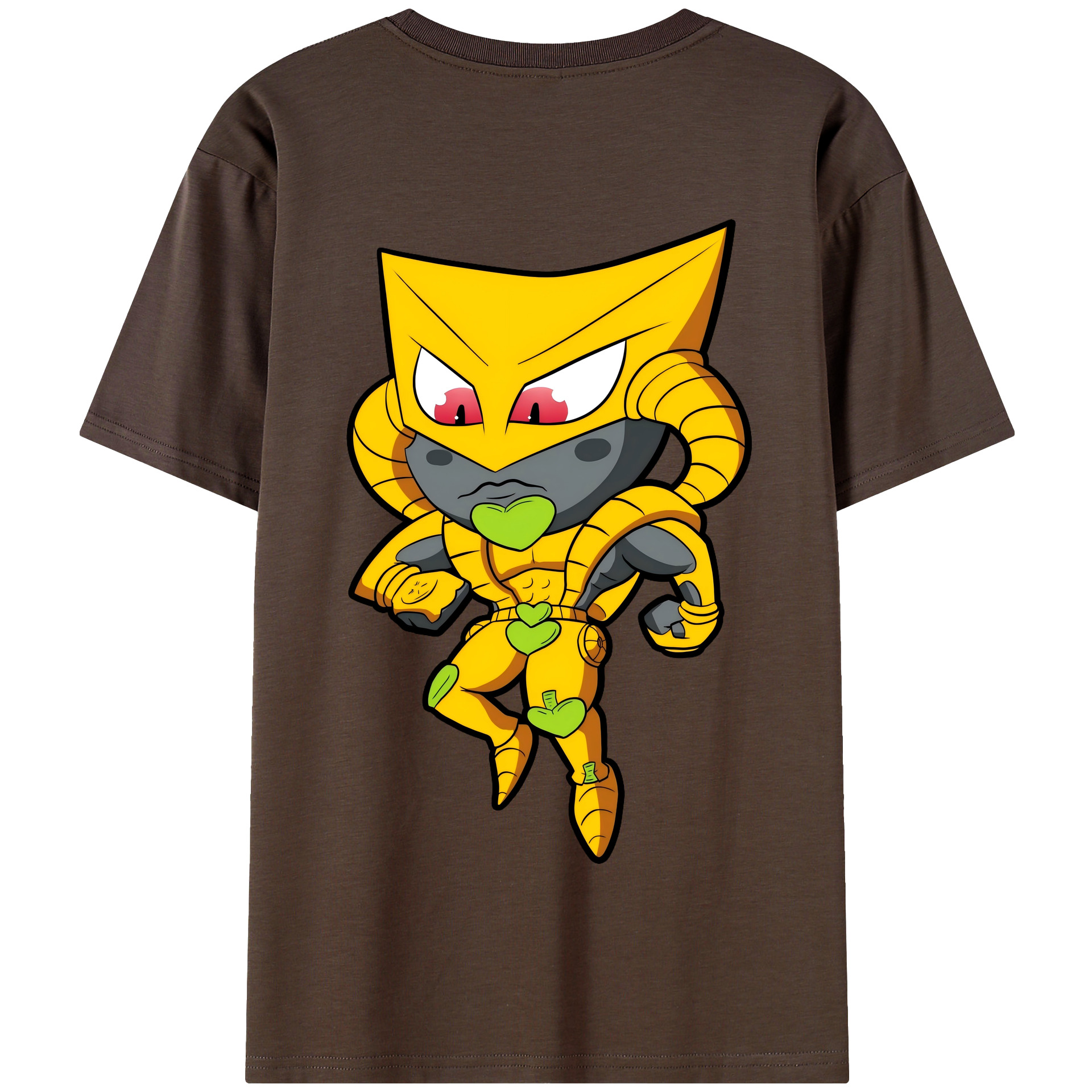 （画像用） ジョジョの奇妙な冒険 ディオ?ブランドー JoJo's Bizarre Adventure Dio Brando 綿100％半袖Tシャツ（背面プリント）
