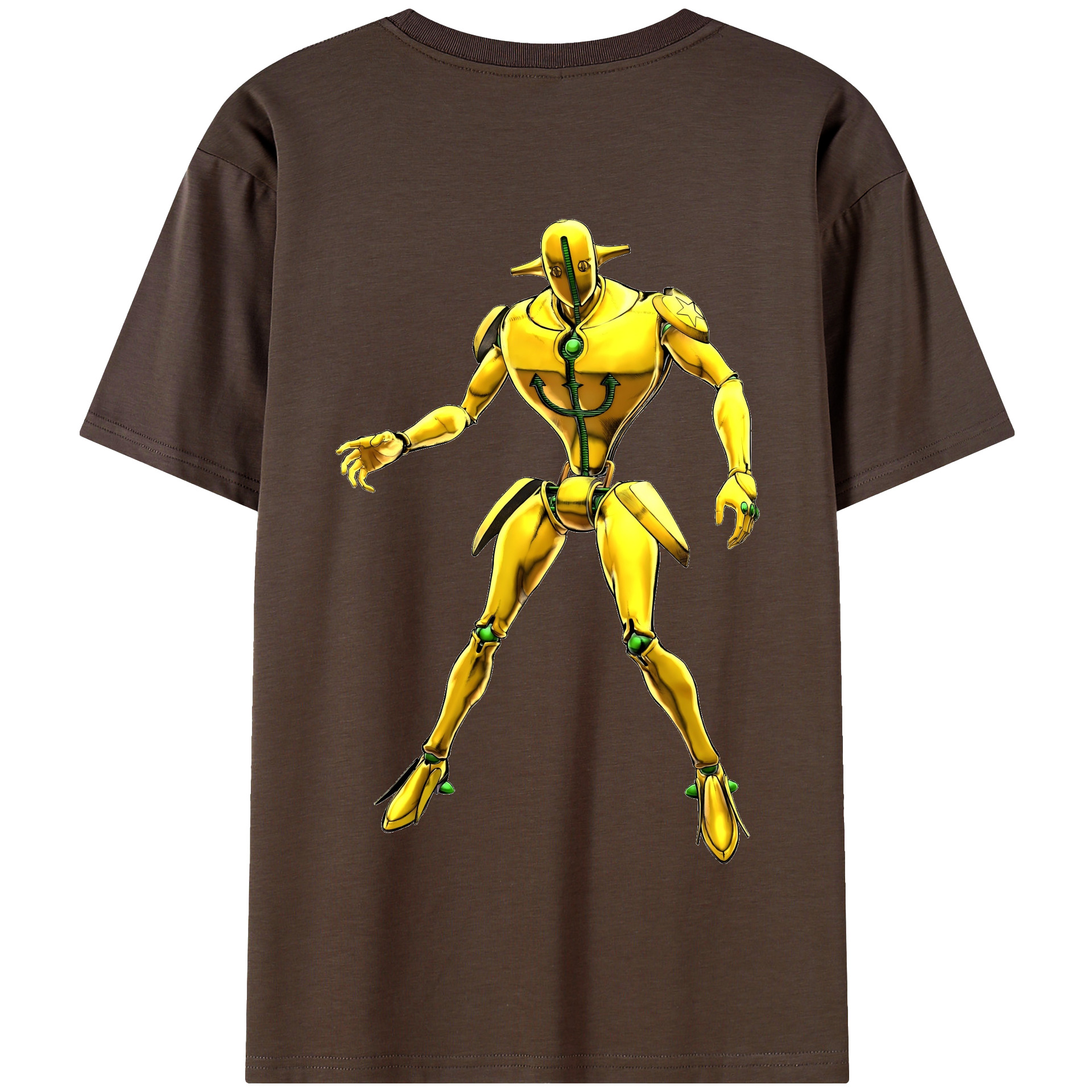 （画像用） ジョジョの奇妙な冒険 JoJo's Bizarre Adventure 綿100％半袖Tシャツ（背面プリント）