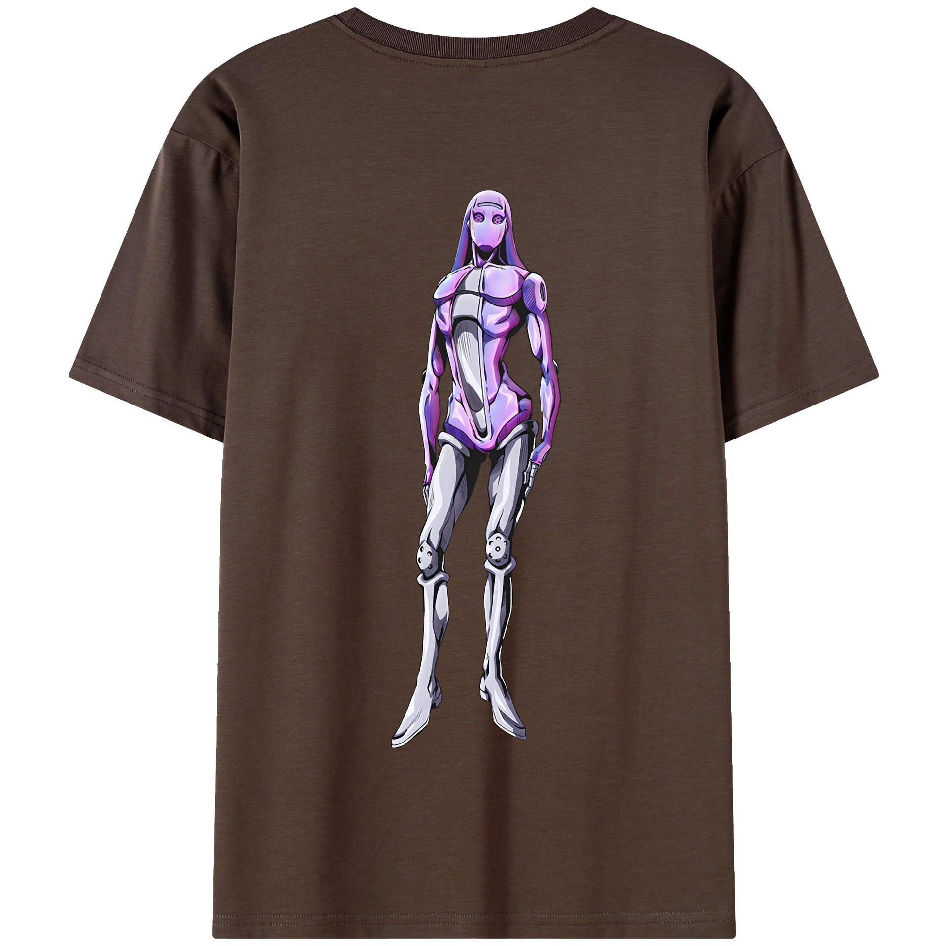 （画像用） ジョジョの奇妙な冒険 JoJo's Bizarre Adventure 綿100％半袖Tシャツ（背面プリント）