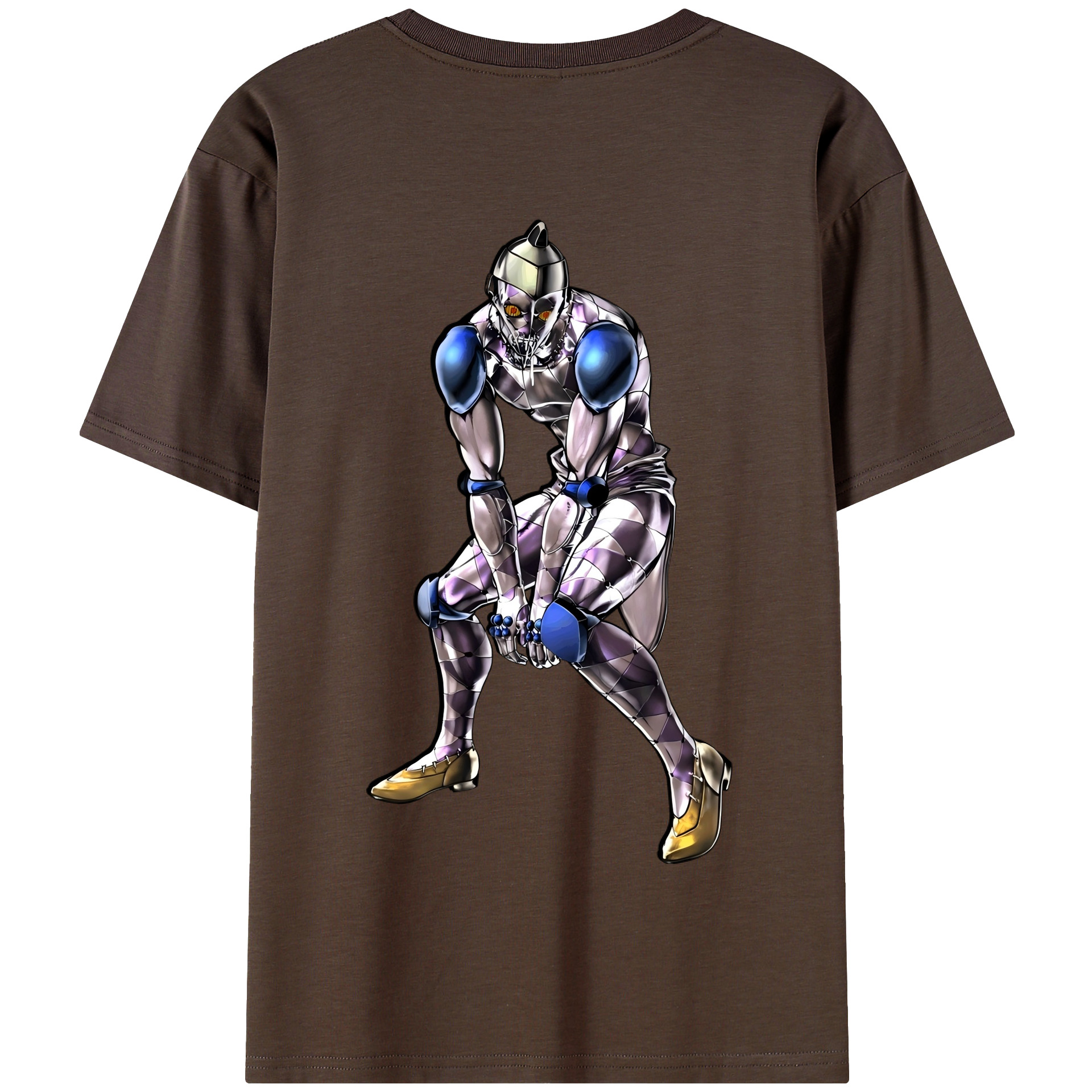 （画像用） ジョジョの奇妙な冒険 JoJo's Bizarre Adventure 綿100％半袖Tシャツ（背面プリント）