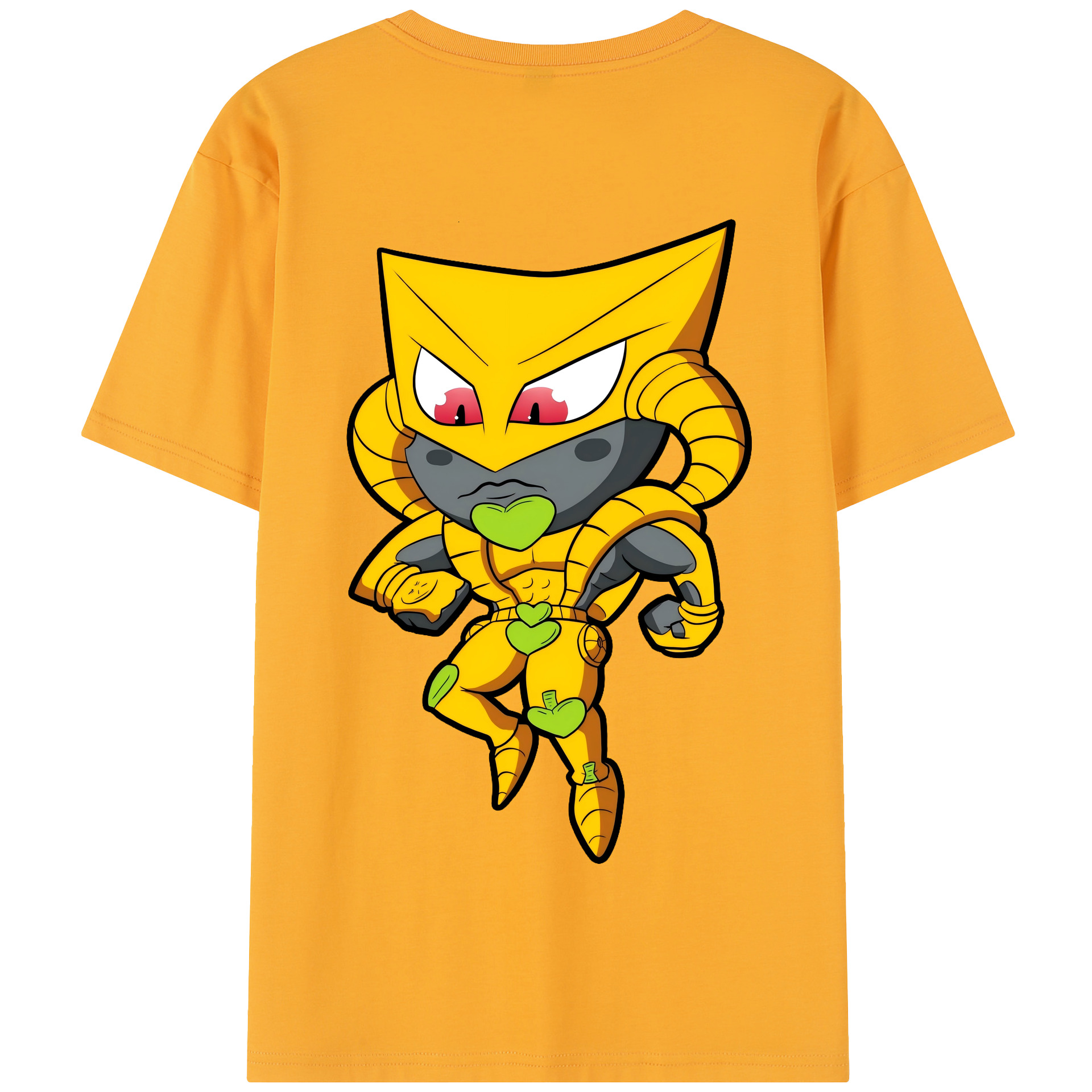 （画像用） ジョジョの奇妙な冒険 ディオ?ブランドー JoJo's Bizarre Adventure Dio Brando 綿100％半袖Tシャツ（背面プリント）