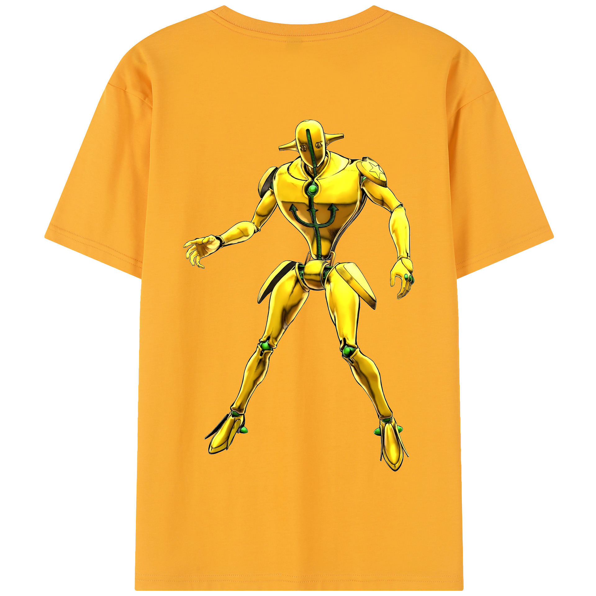 （画像用） ジョジョの奇妙な冒険 JoJo's Bizarre Adventure 綿100％半袖Tシャツ（背面プリント）