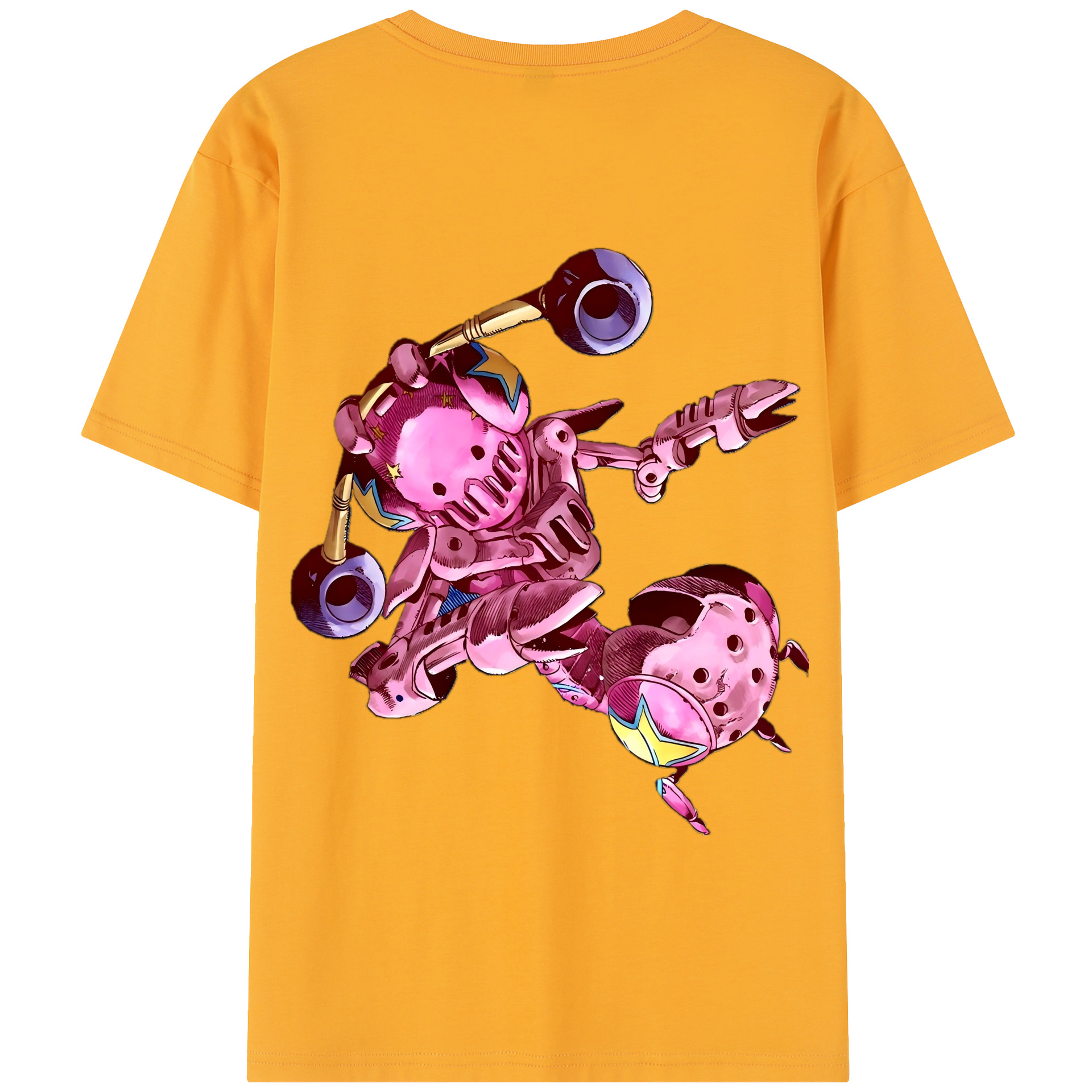 （画像用） ジョジョの奇妙な冒険 ジョナサン?ジョースター JoJo's Bizarre Adventure Jonathan Joestar 綿100％半袖Tシャツ（背面プリント）