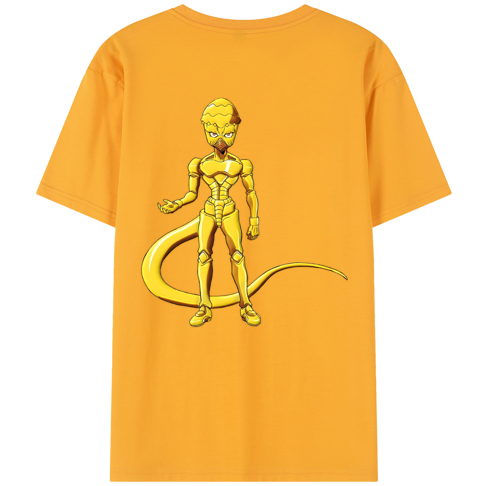 （画像用） ジョジョの奇妙な冒険 おといし あきら JoJo's Bizarre Adventure Akira Otoishi 綿100％半袖Tシャツ（背面プリント）