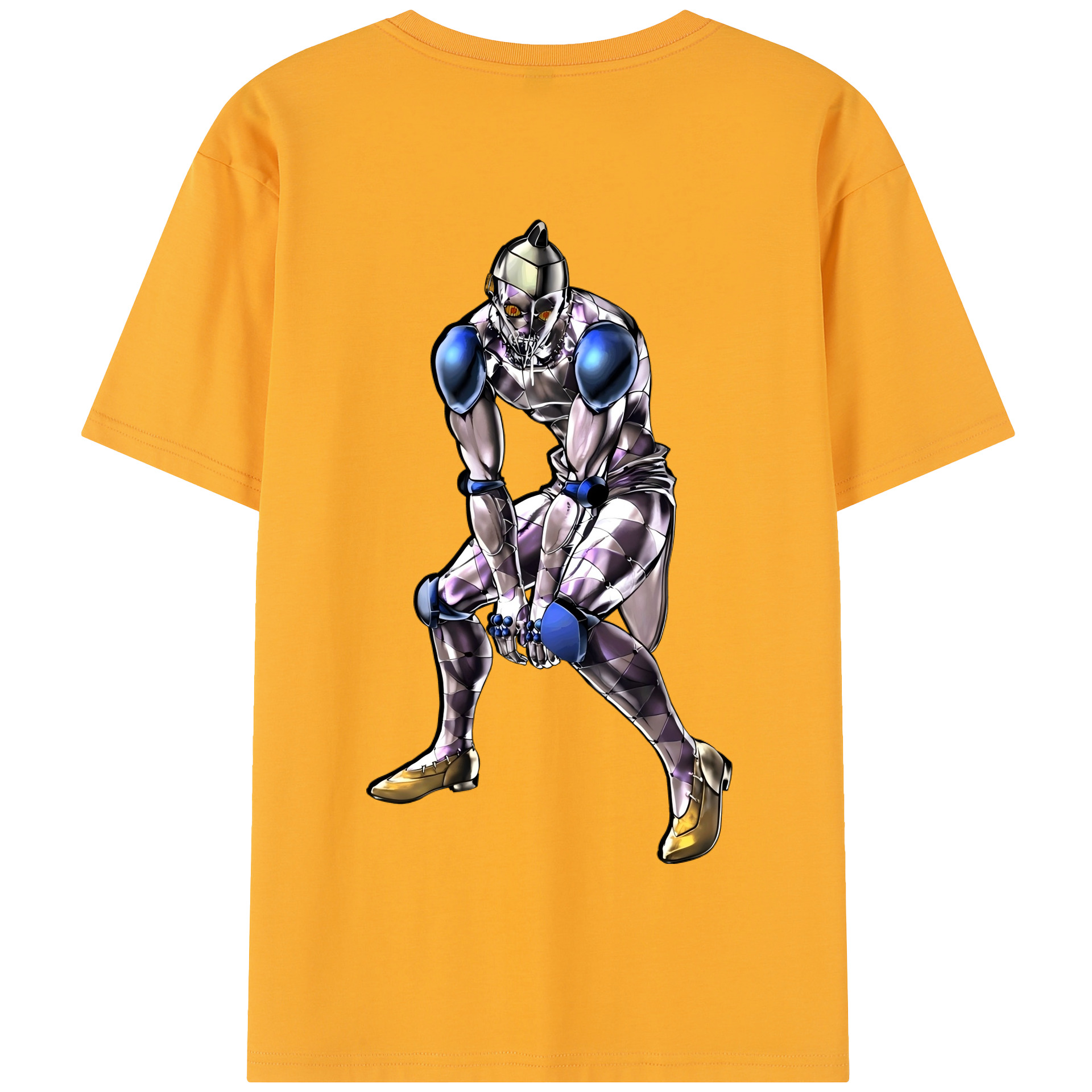（画像用） ジョジョの奇妙な冒険 JoJo's Bizarre Adventure 綿100％半袖Tシャツ（背面プリント）