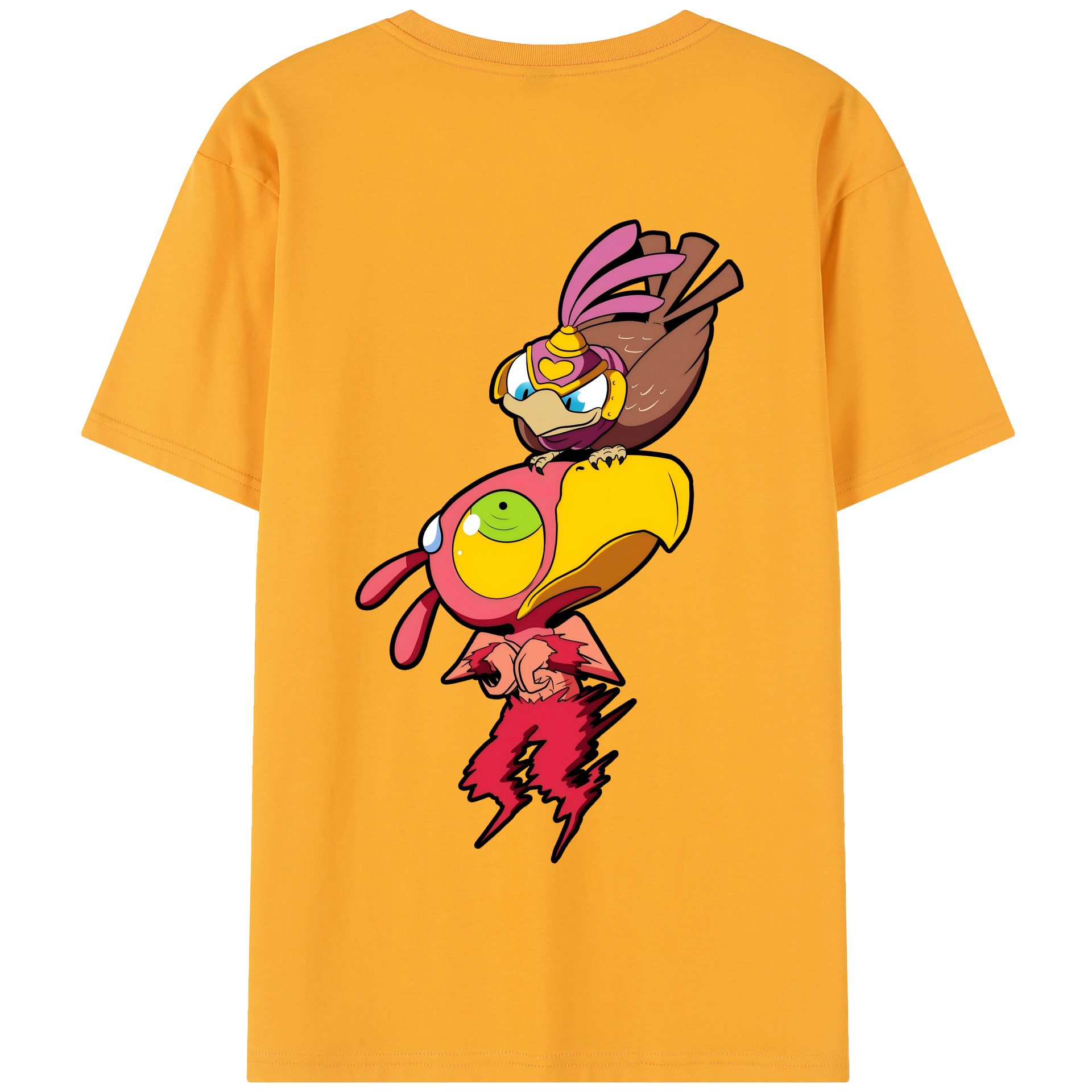 （画像用） ジョジョの奇妙な冒険 JoJo's Bizarre Adventure 綿100％半袖Tシャツ（背面プリント）