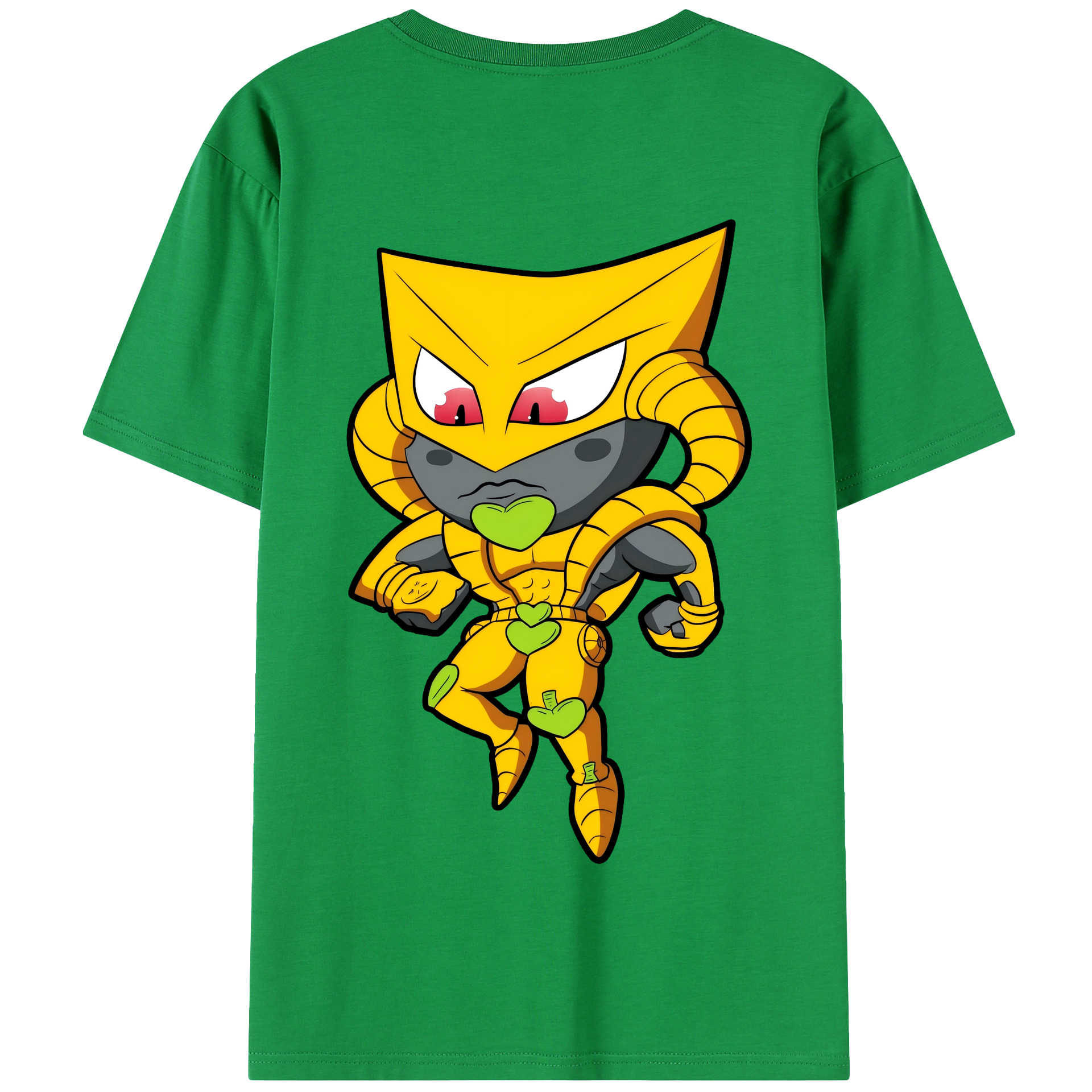 （画像用） ジョジョの奇妙な冒険 ディオ?ブランドー JoJo's Bizarre Adventure Dio Brando 綿100％半袖Tシャツ（背面プリント）
