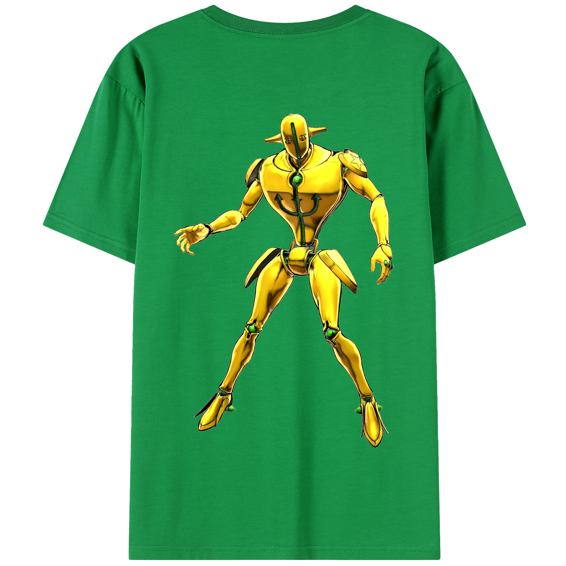 （画像用） ジョジョの奇妙な冒険 JoJo's Bizarre Adventure 綿100％半袖Tシャツ（背面プリント）