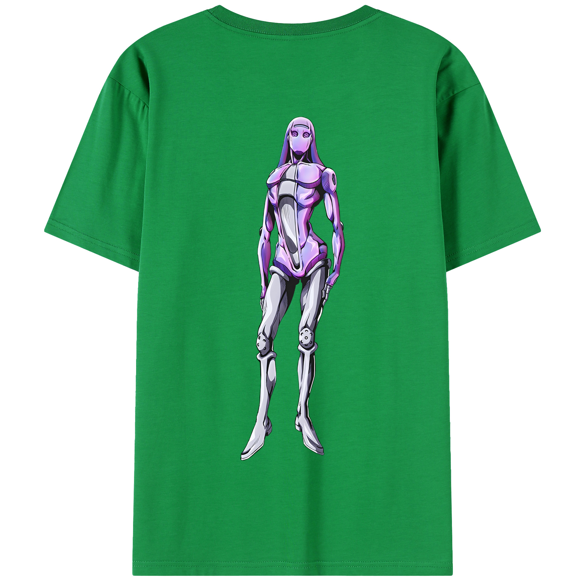 （画像用） ジョジョの奇妙な冒険 JoJo's Bizarre Adventure 綿100％半袖Tシャツ（背面プリント）