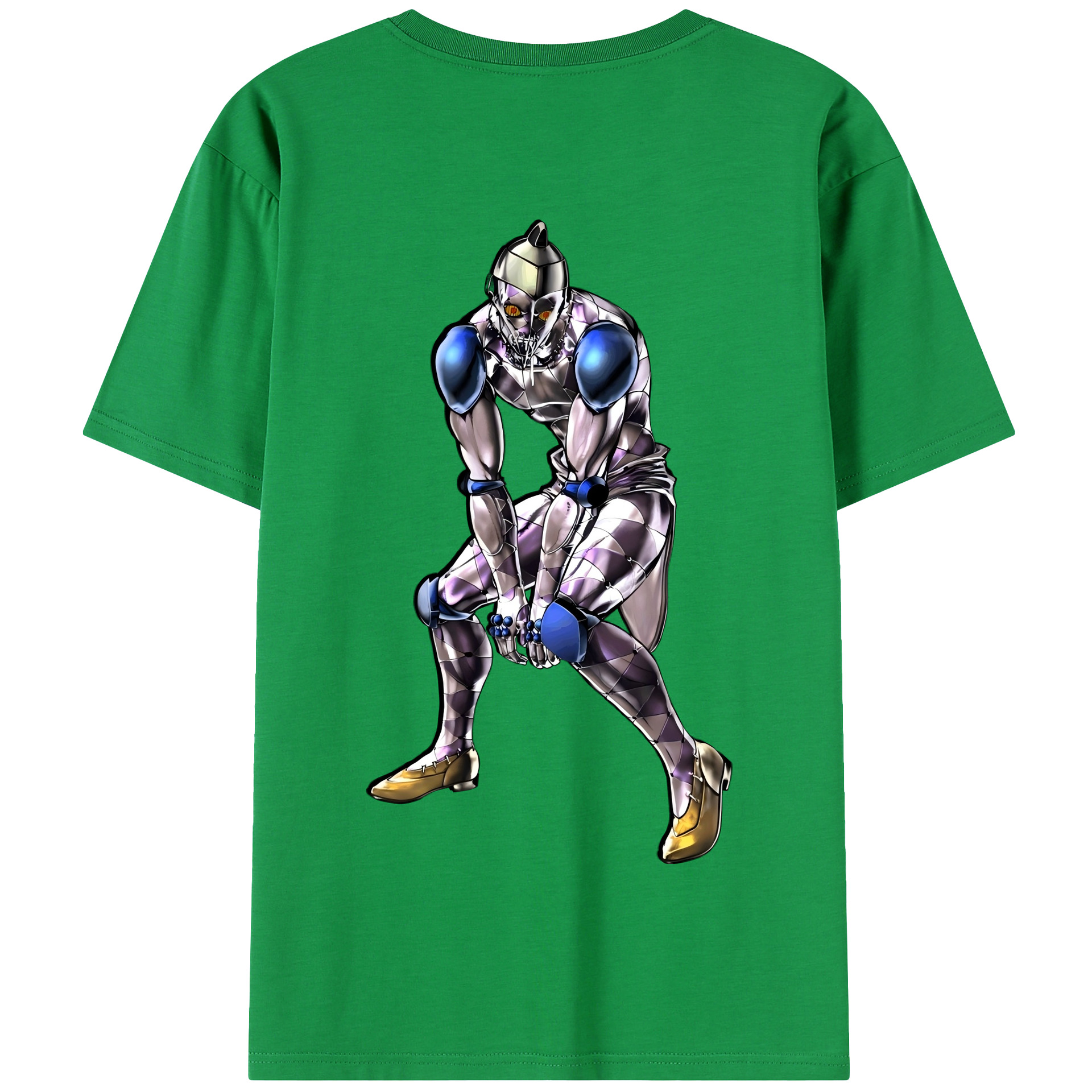 （画像用） ジョジョの奇妙な冒険 JoJo's Bizarre Adventure 綿100％半袖Tシャツ（背面プリント）