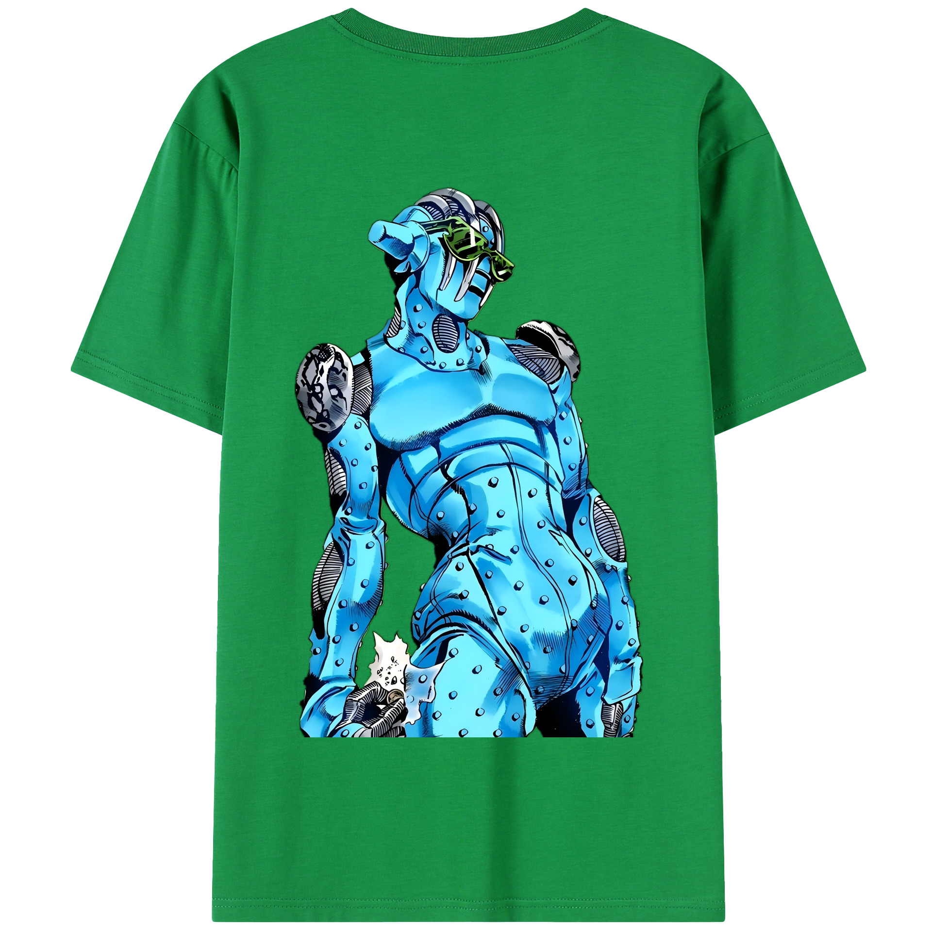 （画像用） ジョジョの奇妙な冒険 JoJo's Bizarre Adventure 綿100％半袖Tシャツ（背面プリント）