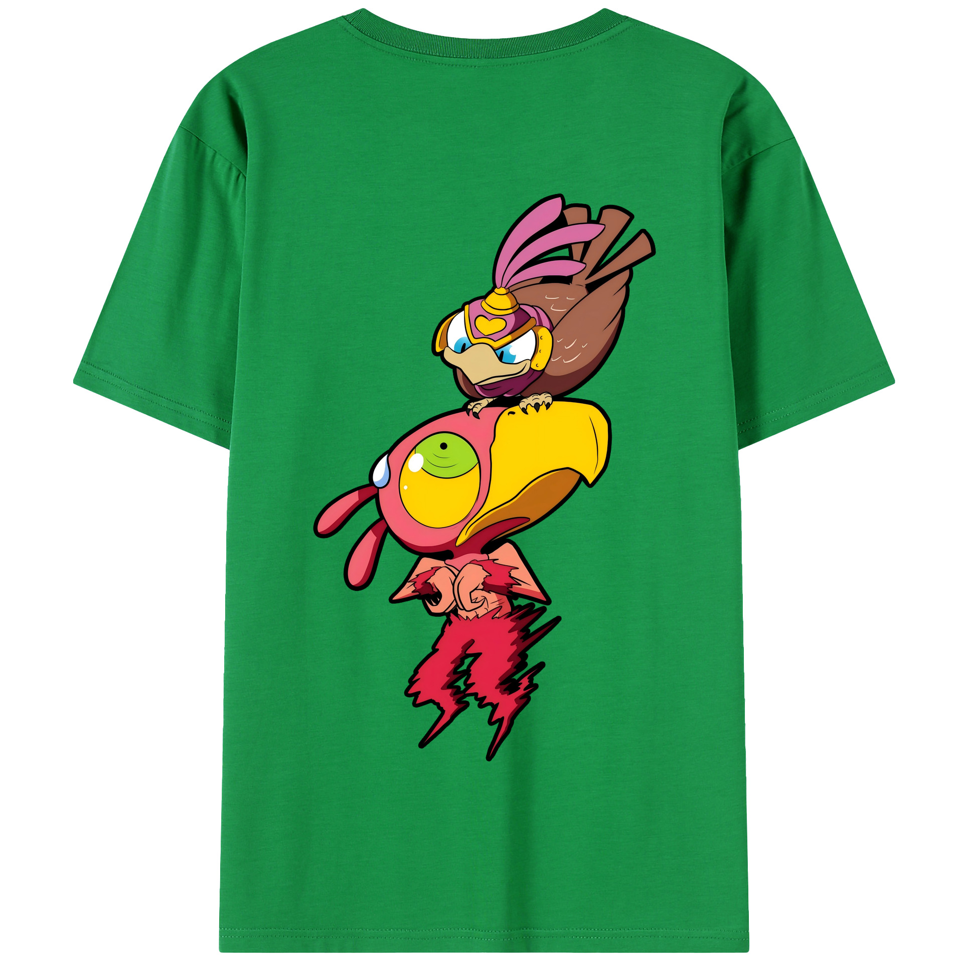 （画像用） ジョジョの奇妙な冒険 JoJo's Bizarre Adventure 綿100％半袖Tシャツ（背面プリント）