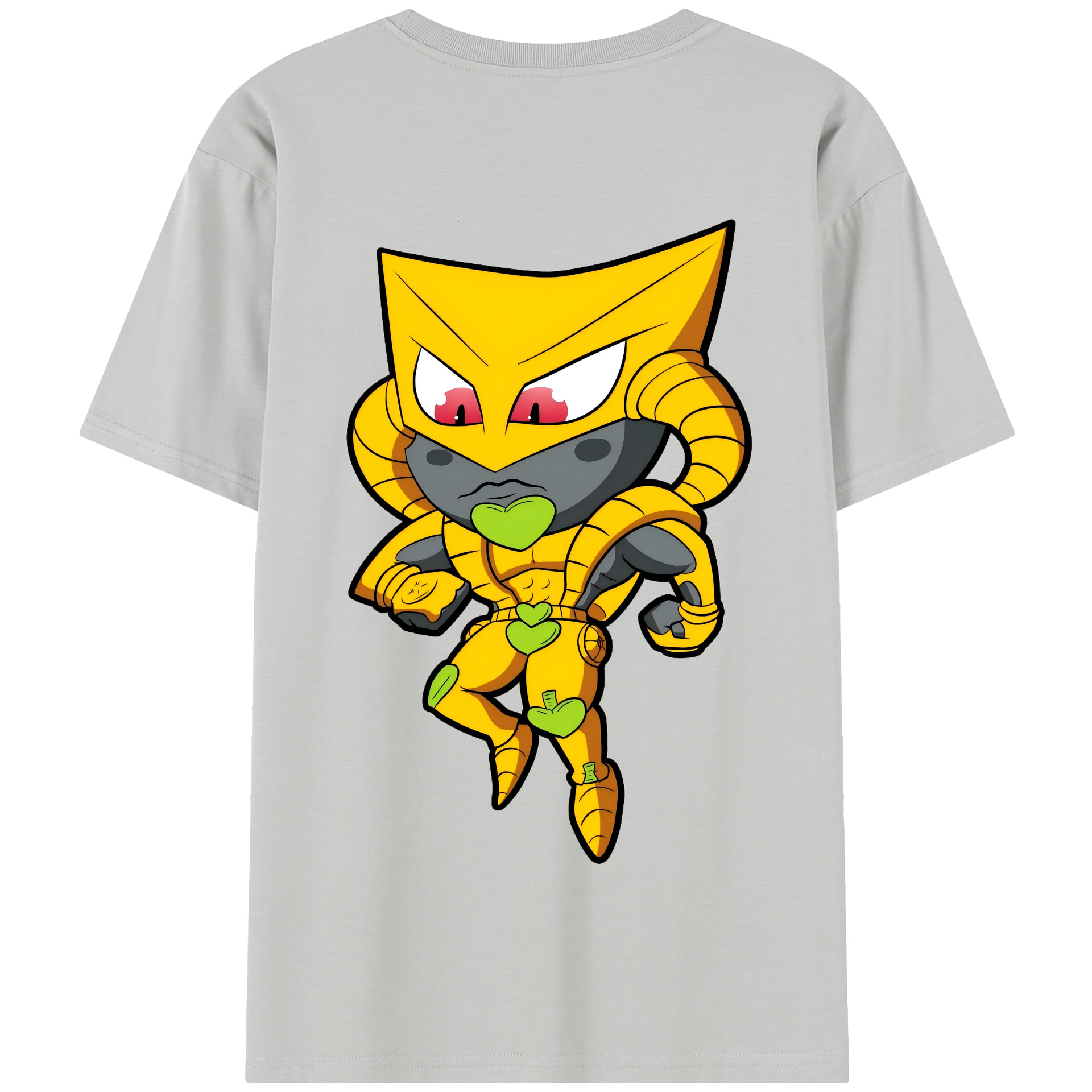 （画像用） ジョジョの奇妙な冒険 ディオ?ブランドー JoJo's Bizarre Adventure Dio Brando 綿100％半袖Tシャツ（背面プリント）
