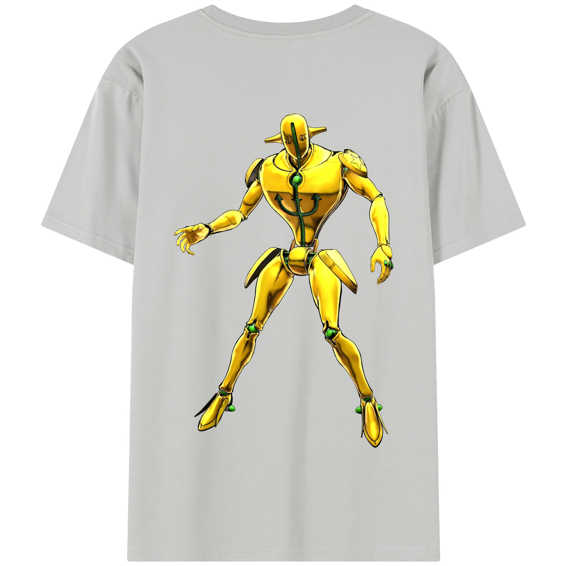 （画像用） ジョジョの奇妙な冒険 JoJo's Bizarre Adventure 綿100％半袖Tシャツ（背面プリント）