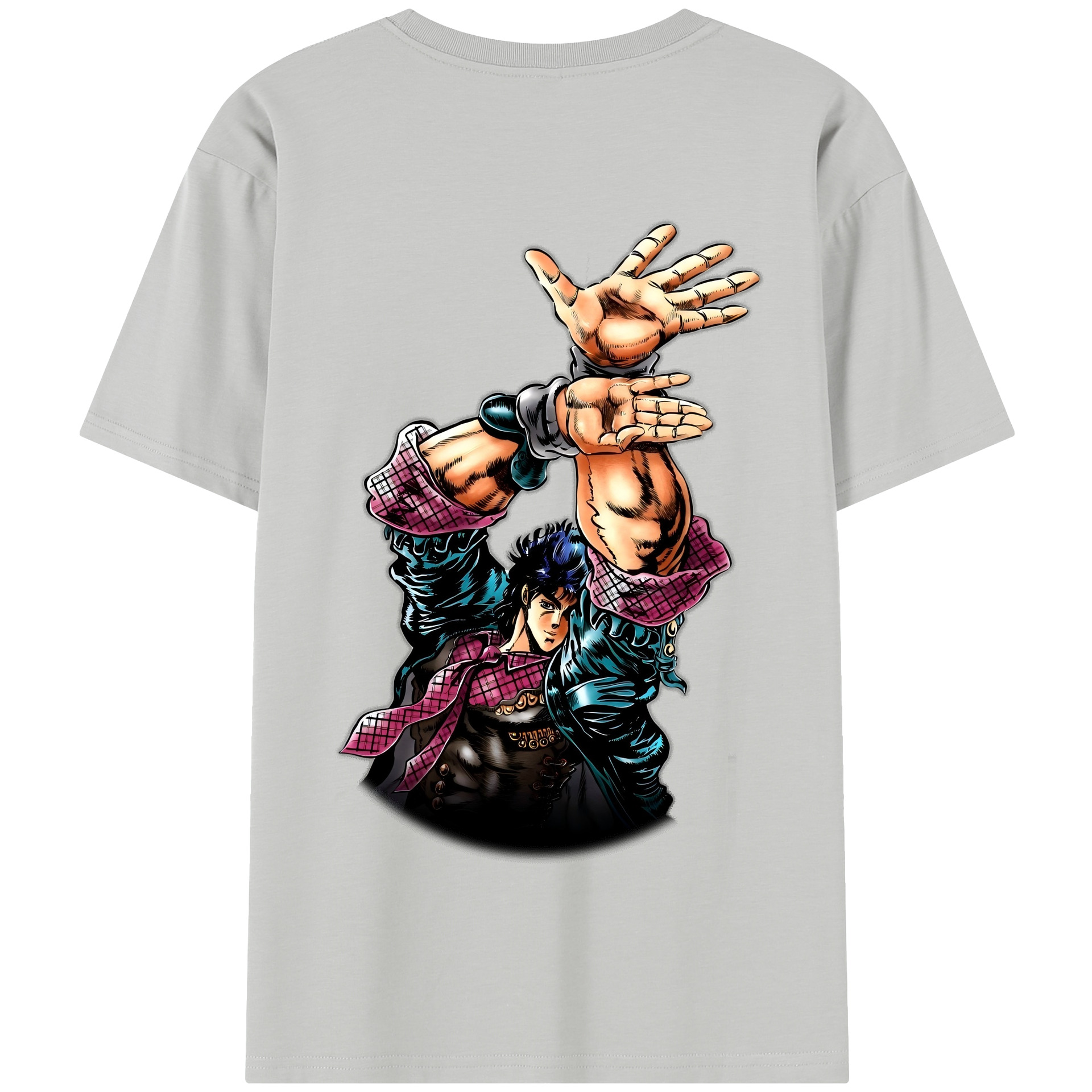 （画像用） ジョジョの奇妙な冒険 /ジョナサン?ジョースター JoJo's Bizarre Adventure Jonathan Joestar 綿100％半袖Tシャツ（背面プリント）