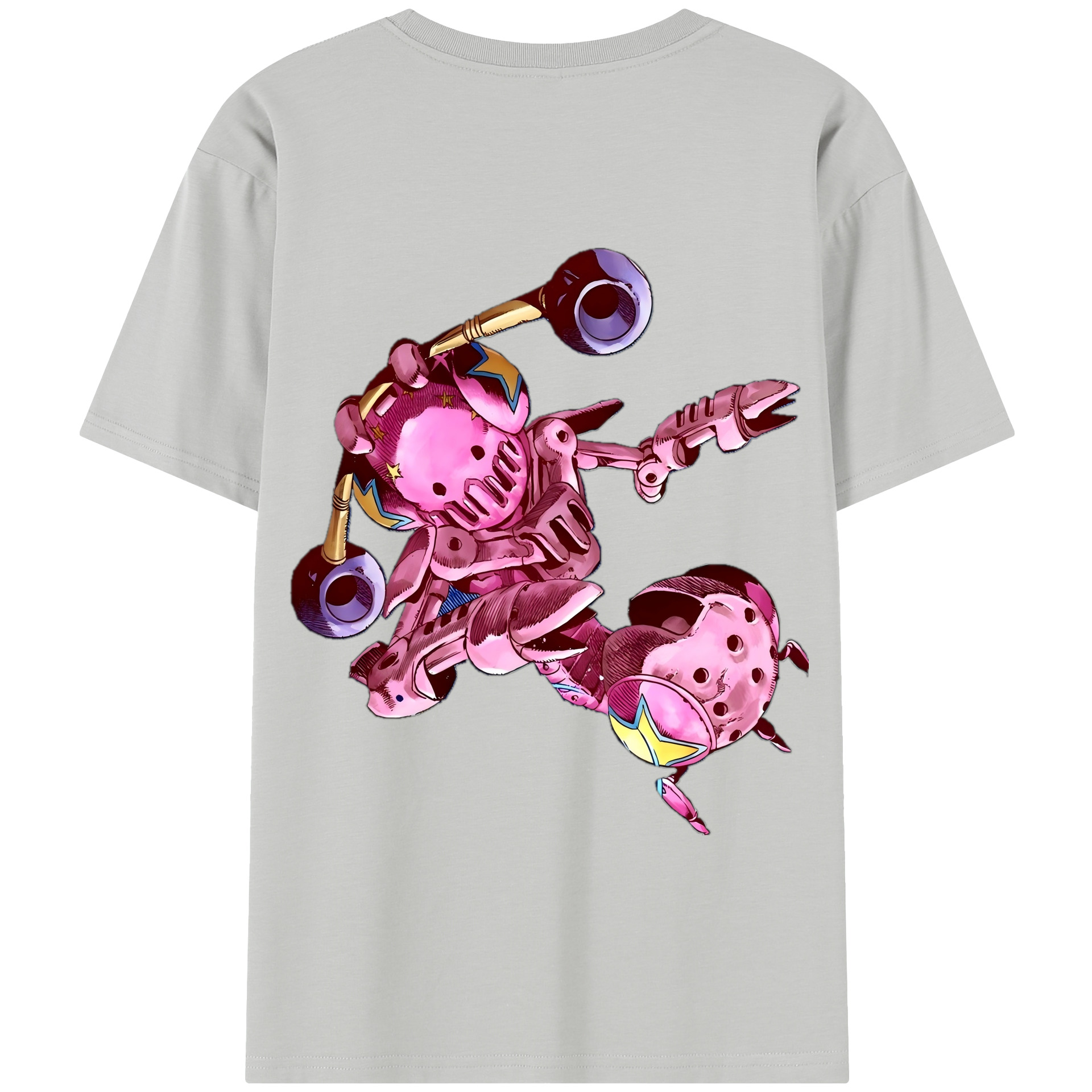 （画像用） ジョジョの奇妙な冒険 ジョナサン?ジョースター JoJo's Bizarre Adventure Jonathan Joestar 綿100％半袖Tシャツ（背面プリント）