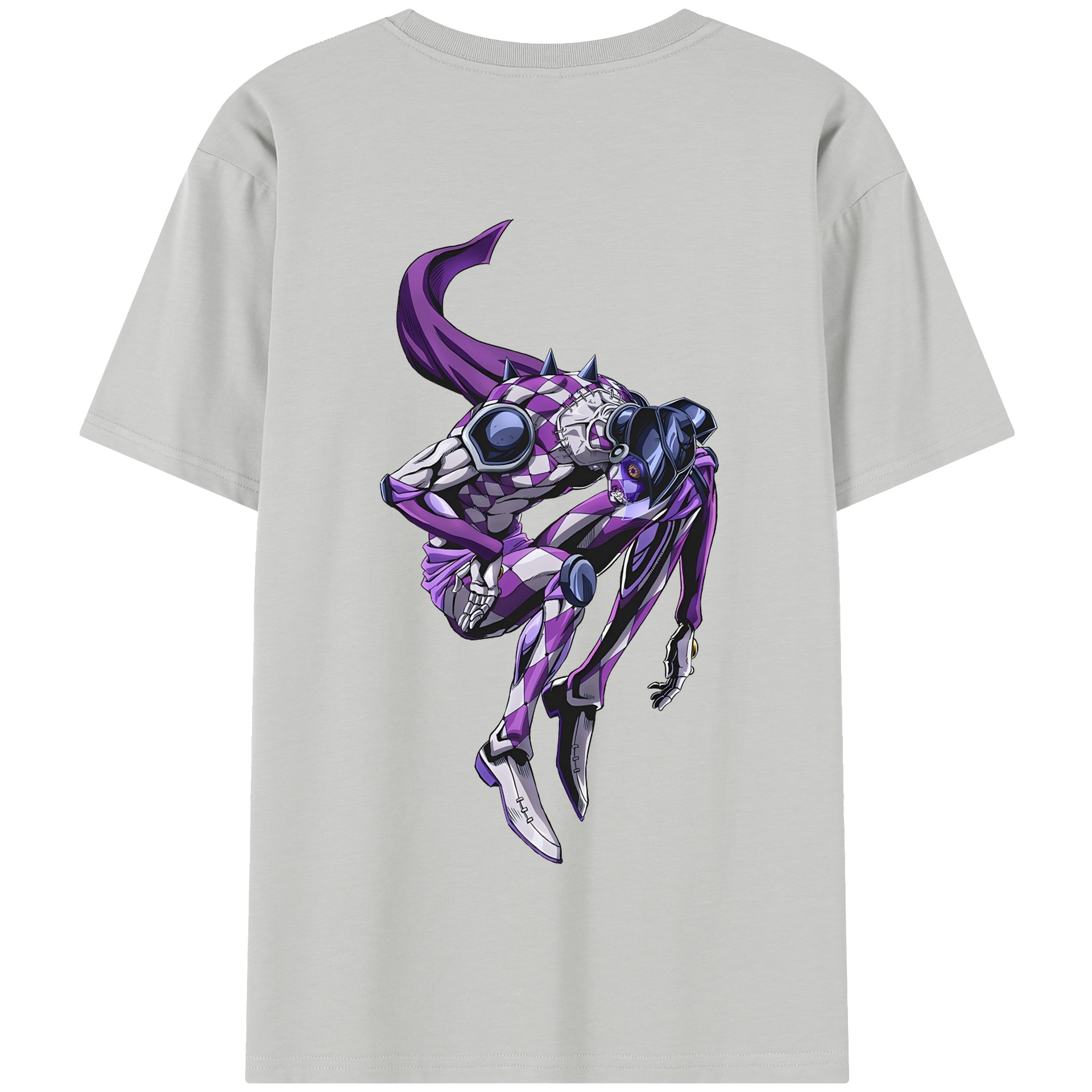 （画像用） ジョジョの奇妙な冒険 パンナコッタ?フー JoJo's Bizarre Adventure Pannacotta Fugo 綿100％半袖Tシャツ（背面プリント）