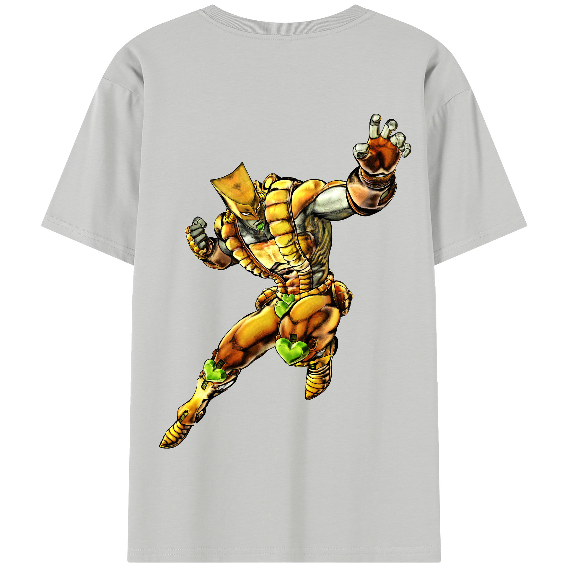 （画像用） ジョジョの奇妙な冒険 ディオ?ブランドー JoJo's Bizarre Adventure Dio Brando 綿100％半袖Tシャツ（背面プリント）