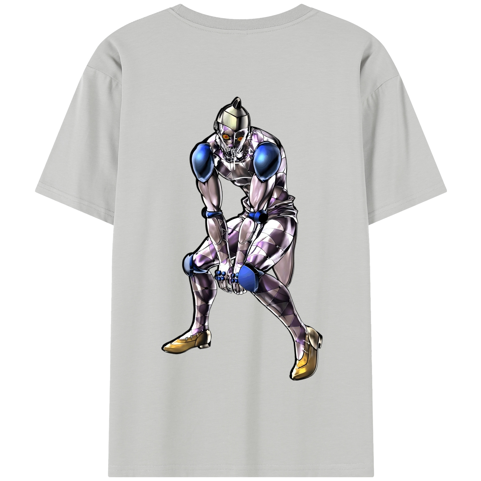 （画像用） ジョジョの奇妙な冒険 JoJo's Bizarre Adventure 綿100％半袖Tシャツ（背面プリント）