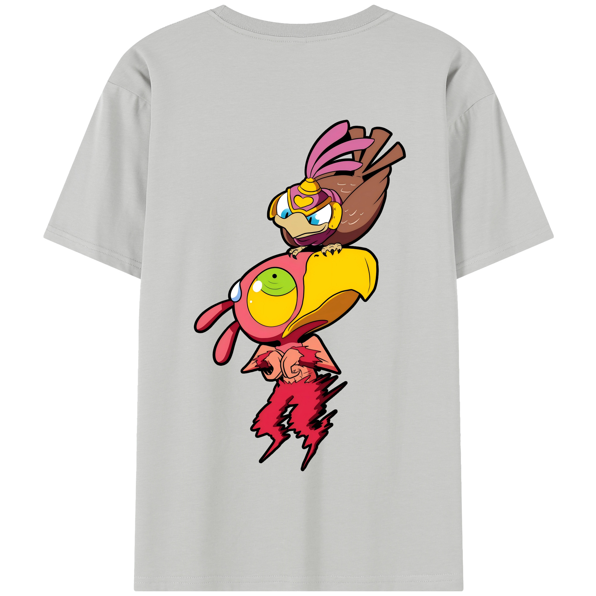 （画像用） ジョジョの奇妙な冒険 JoJo's Bizarre Adventure 綿100％半袖Tシャツ（背面プリント）