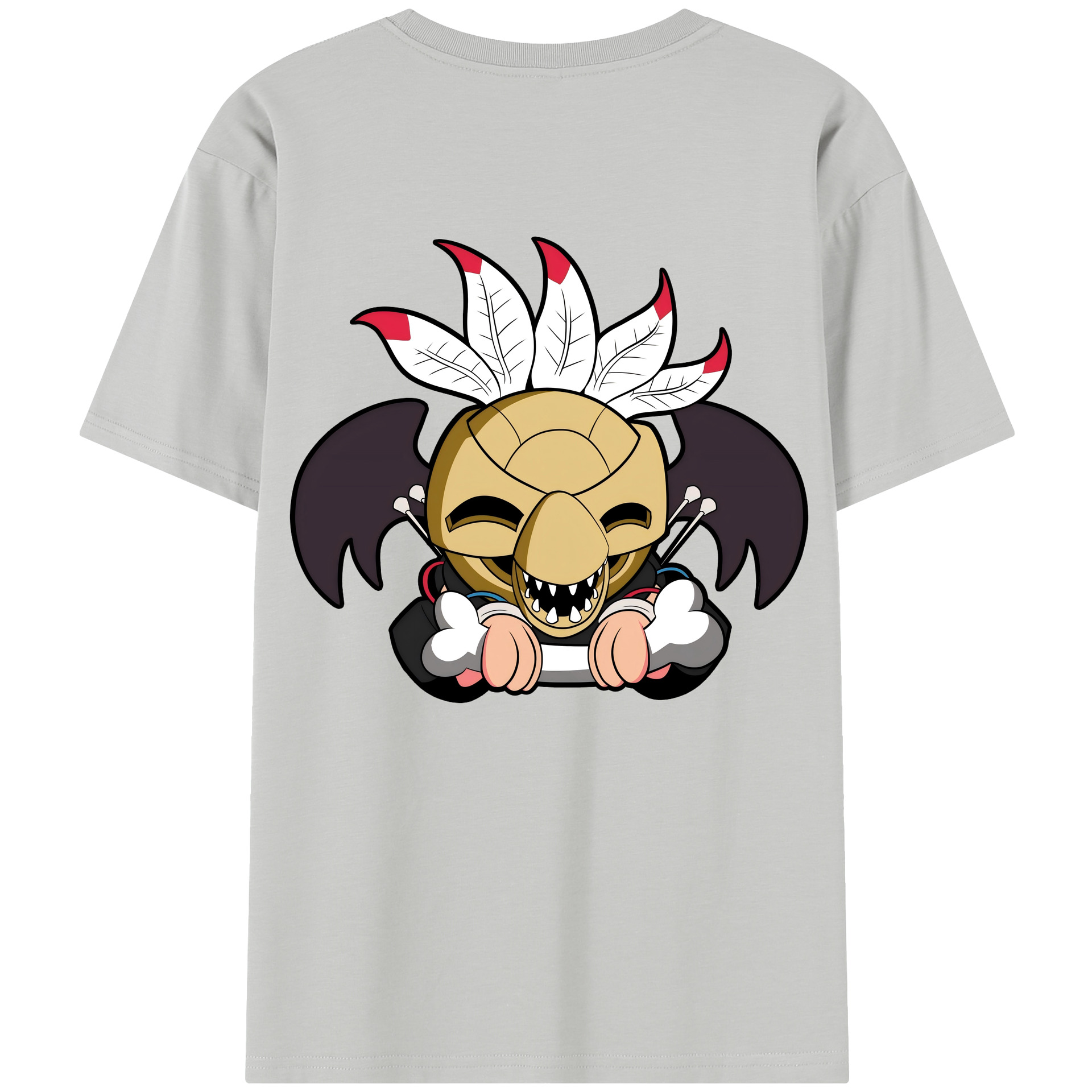 （画像用） ジョジョの奇妙な冒険 JoJo's Bizarre Adventure 綿100％半袖Tシャツ（背面プリント）